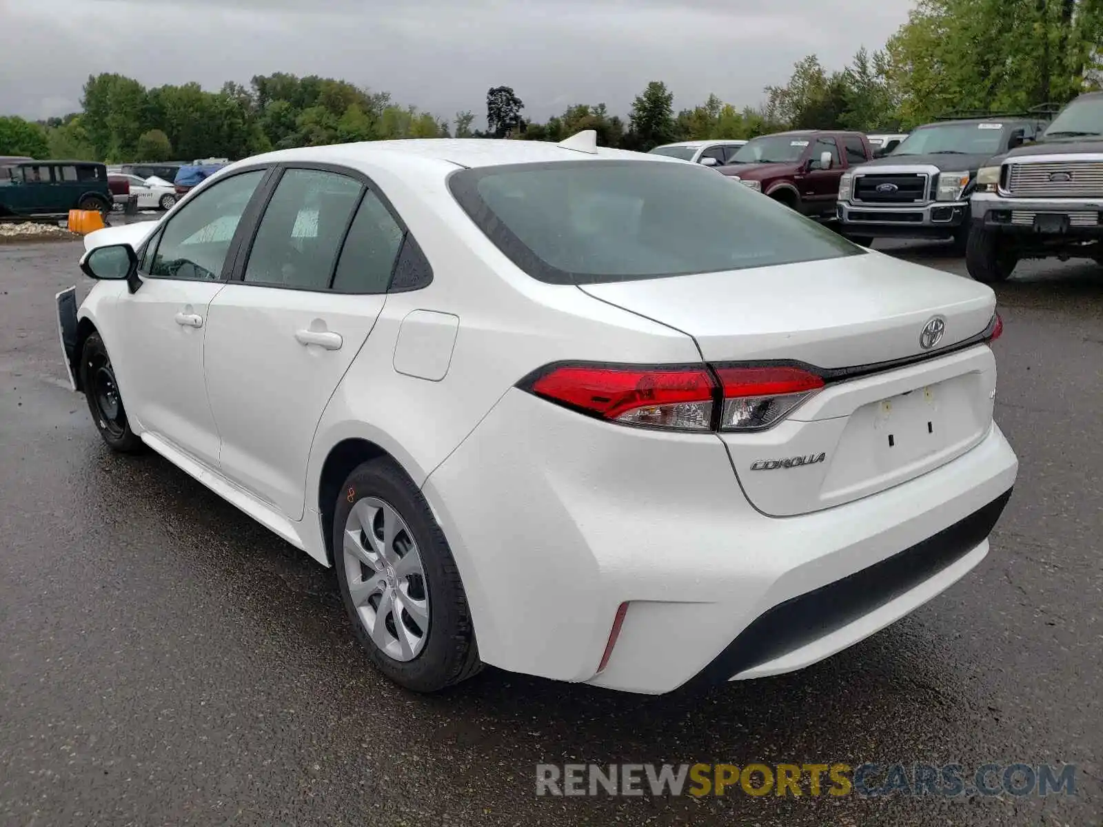 3 Photograph of a damaged car 5YFEPMAE7MP212926 TOYOTA COROLLA 2021