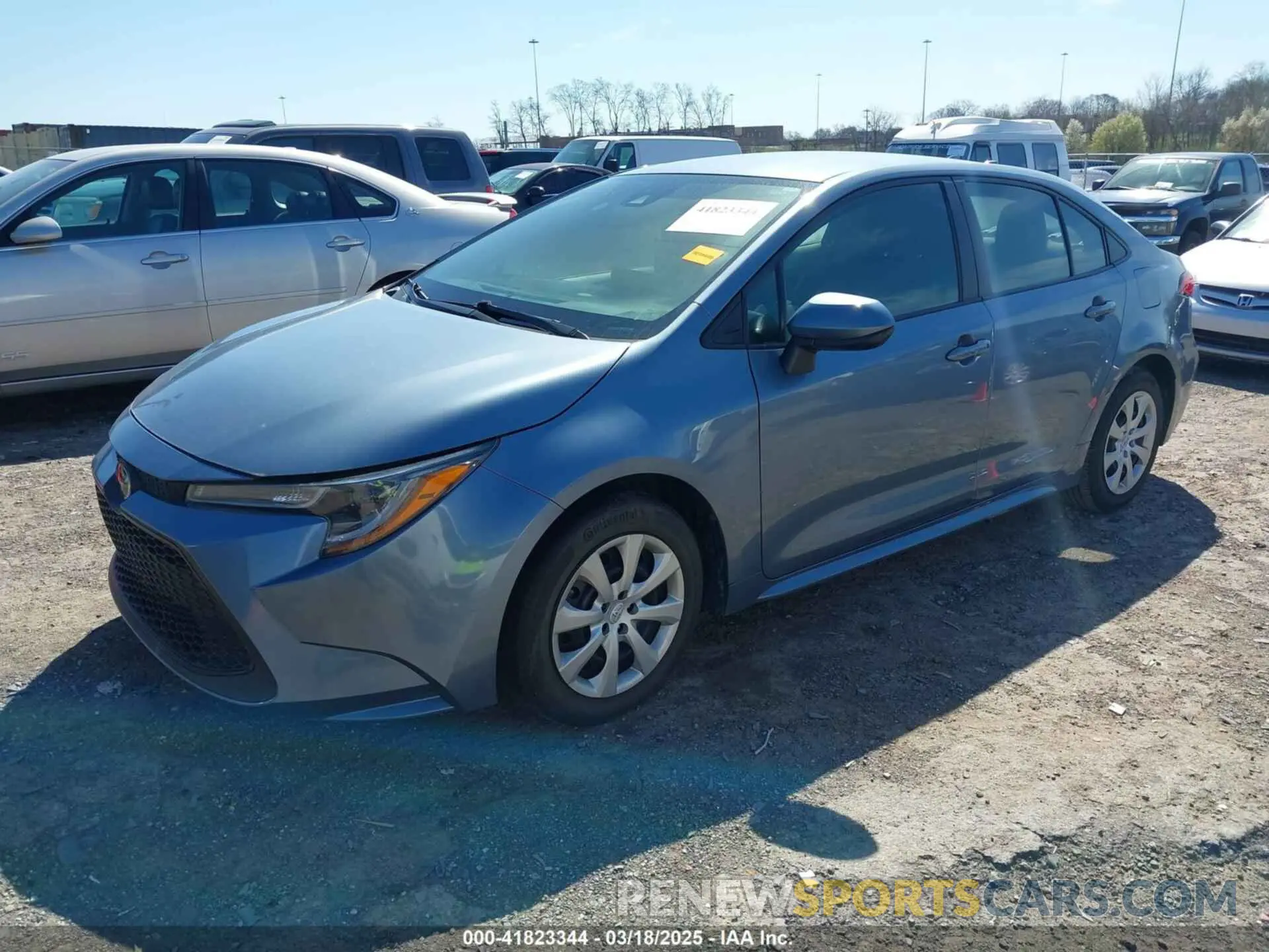 2 Photograph of a damaged car 5YFEPMAE7MP214787 TOYOTA COROLLA 2021