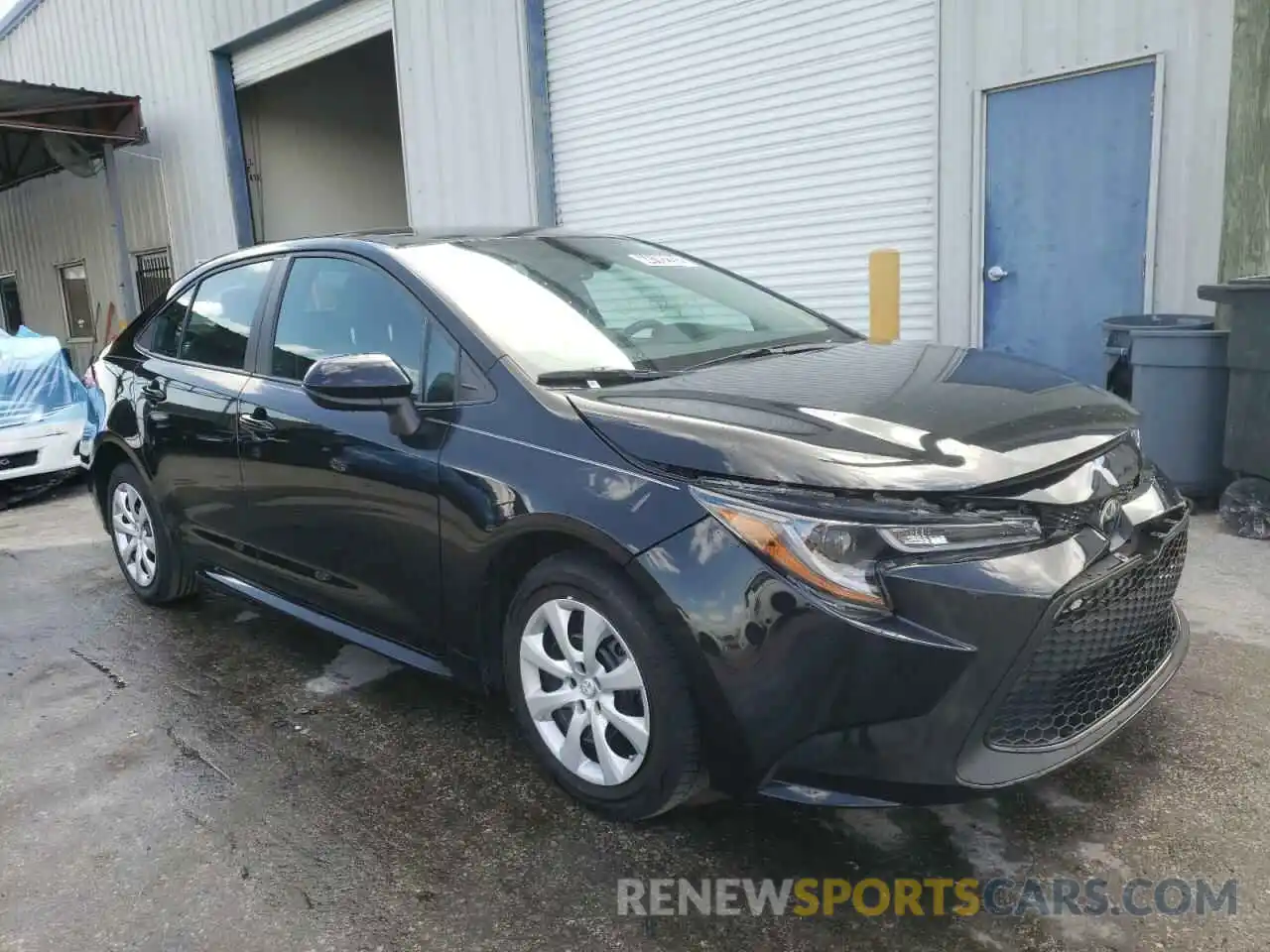 1 Photograph of a damaged car 5YFEPMAE7MP217415 TOYOTA COROLLA 2021