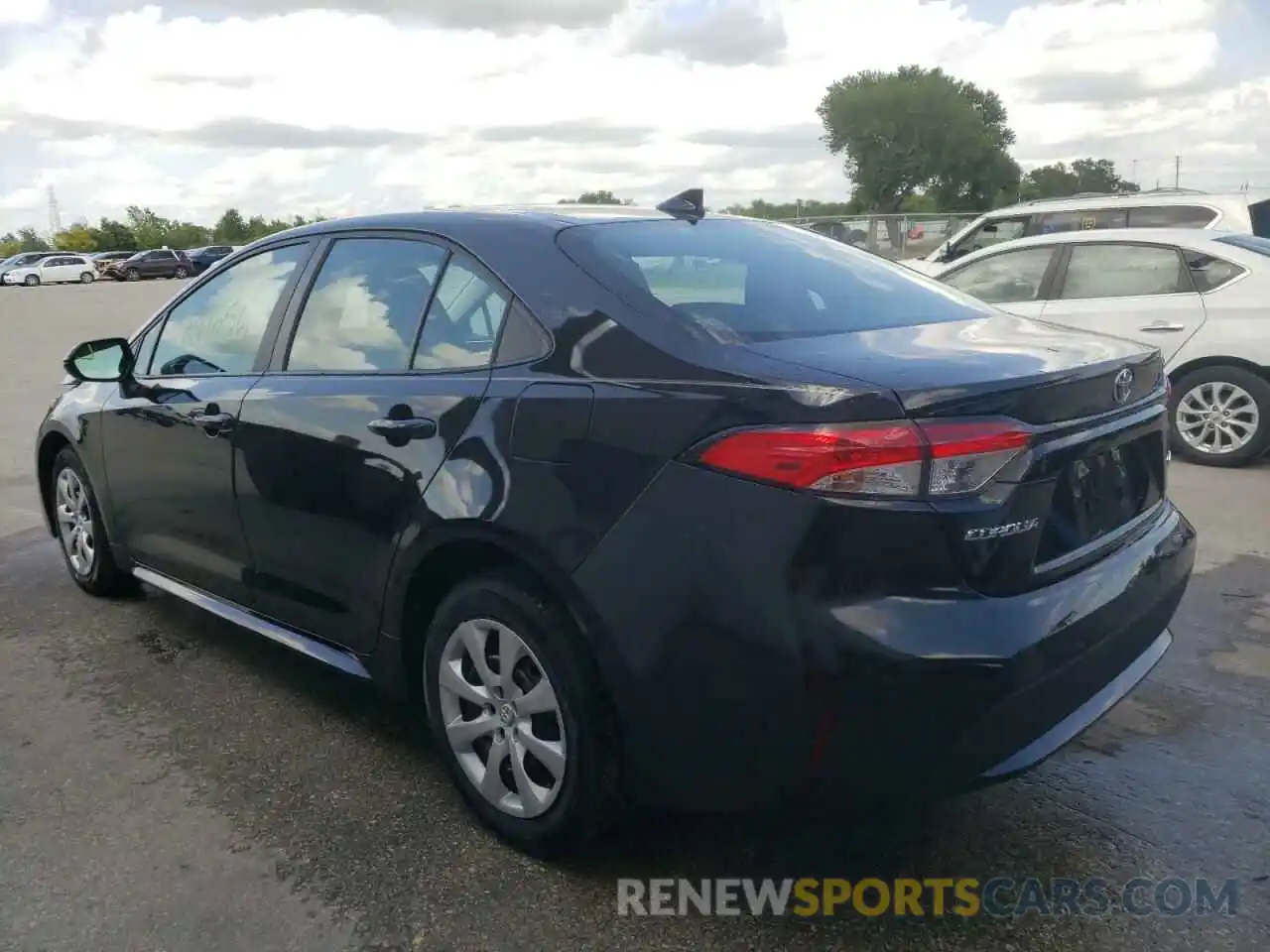 3 Photograph of a damaged car 5YFEPMAE7MP217415 TOYOTA COROLLA 2021