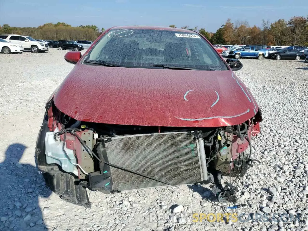 5 Photograph of a damaged car 5YFEPMAE7MP219018 TOYOTA COROLLA 2021