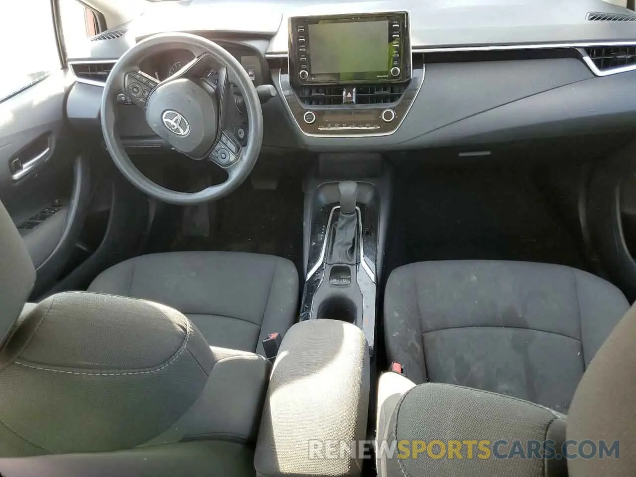 8 Photograph of a damaged car 5YFEPMAE7MP219018 TOYOTA COROLLA 2021