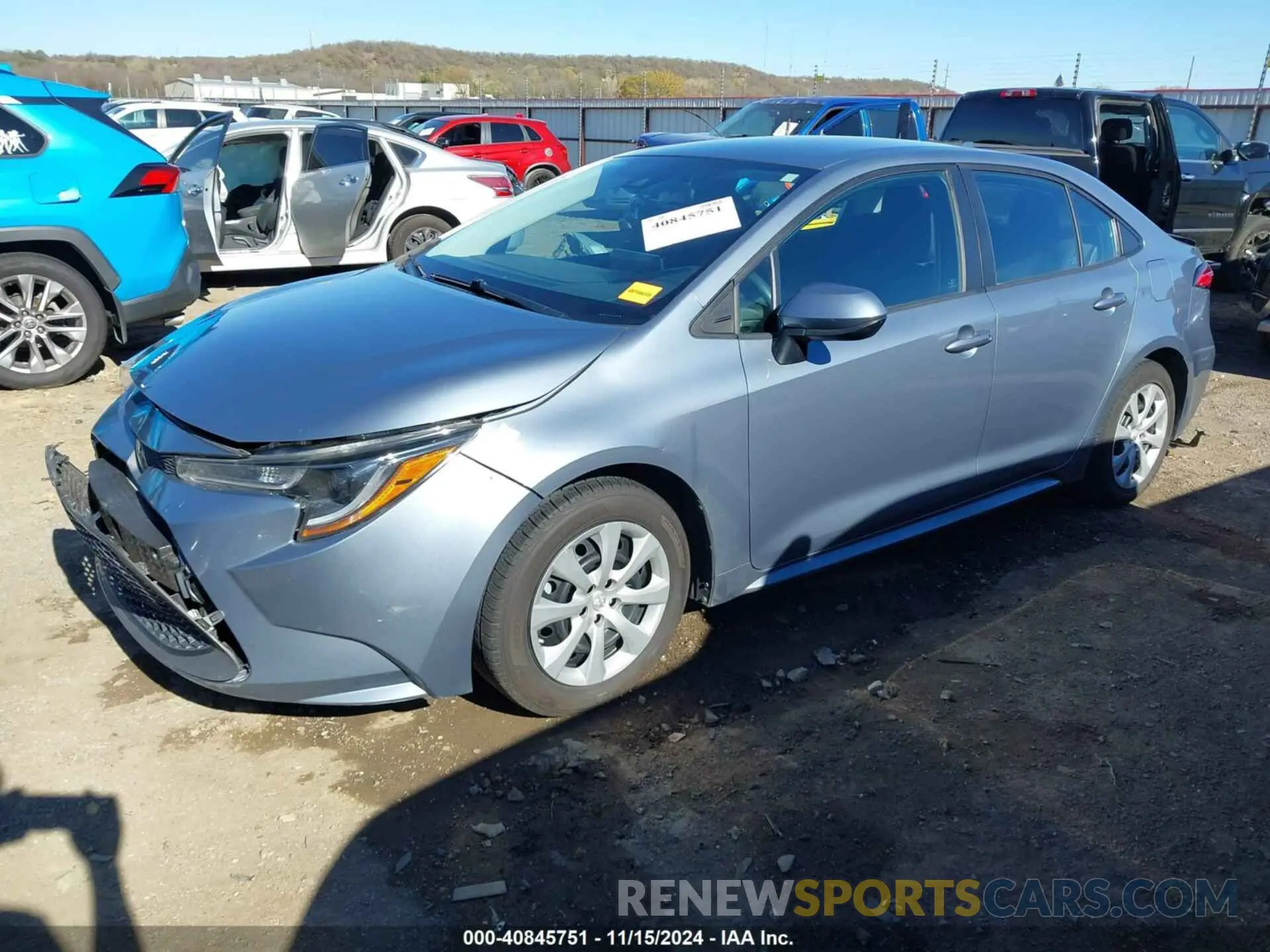 2 Photograph of a damaged car 5YFEPMAE7MP222761 TOYOTA COROLLA 2021