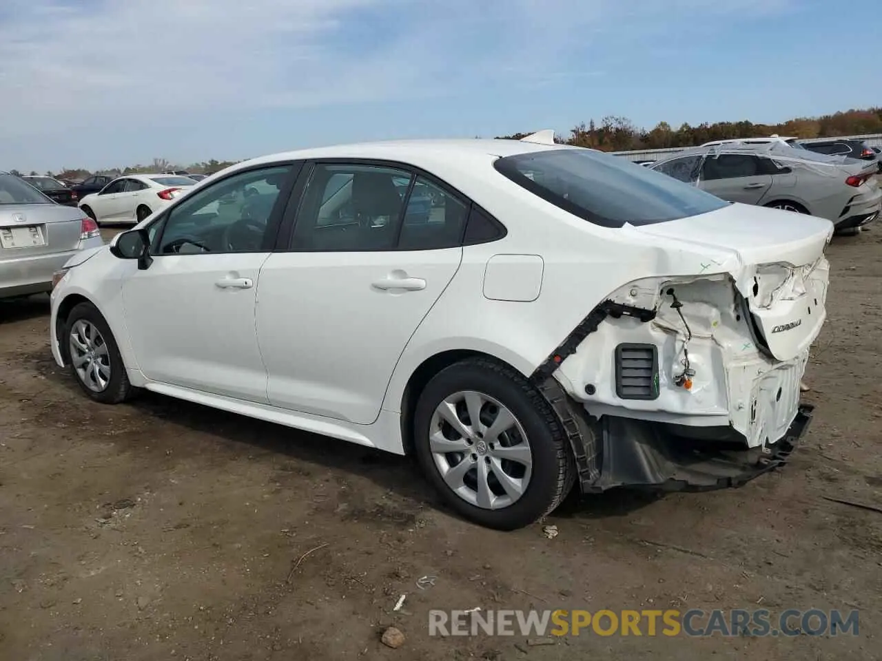 2 Photograph of a damaged car 5YFEPMAE7MP223778 TOYOTA COROLLA 2021