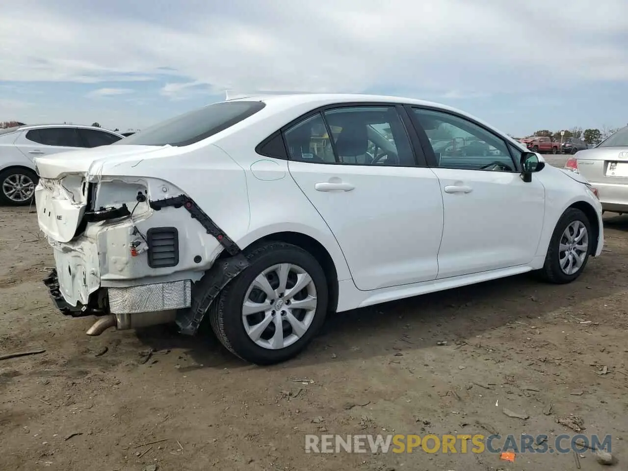 3 Photograph of a damaged car 5YFEPMAE7MP223778 TOYOTA COROLLA 2021