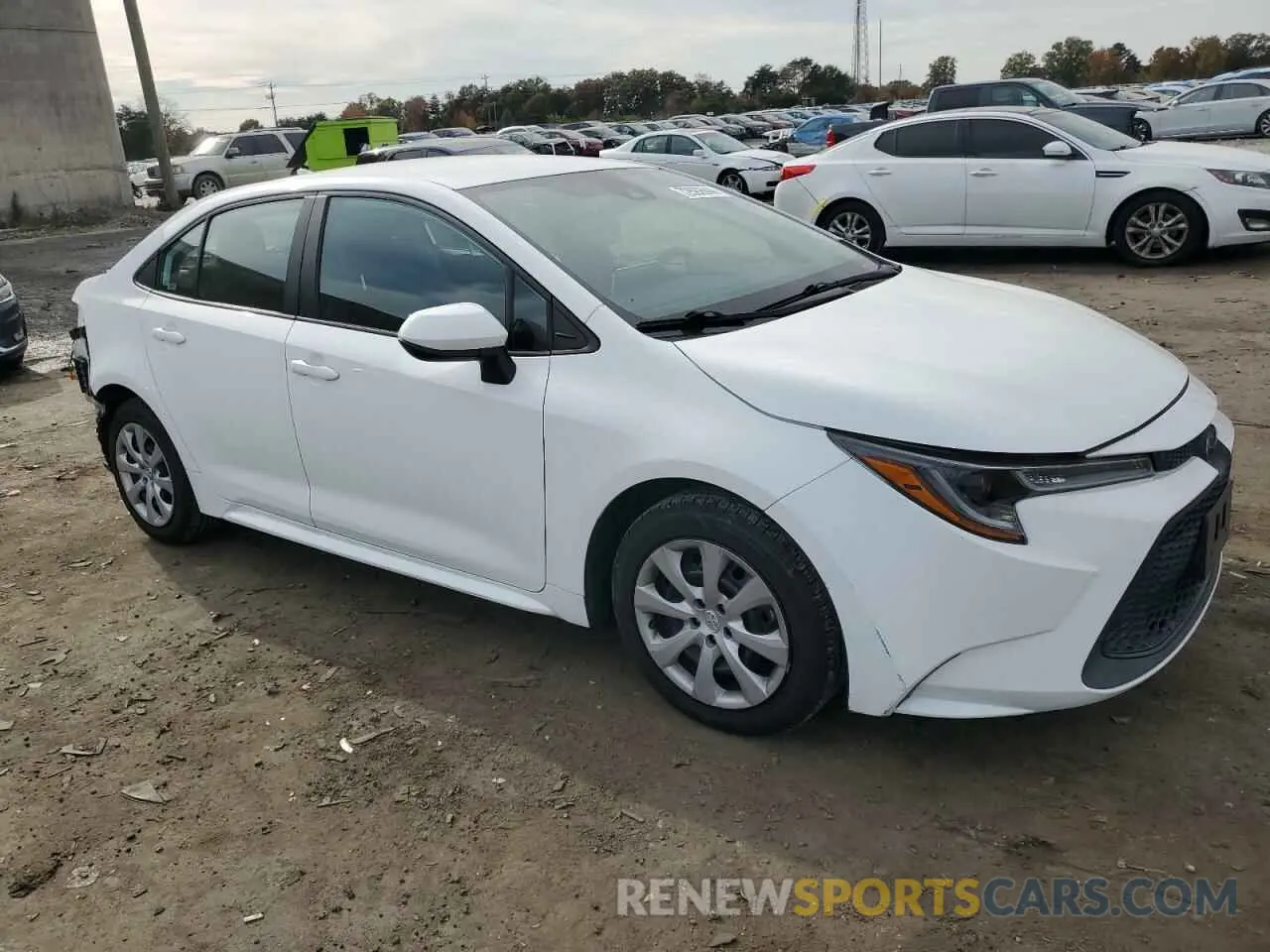 4 Photograph of a damaged car 5YFEPMAE7MP223778 TOYOTA COROLLA 2021