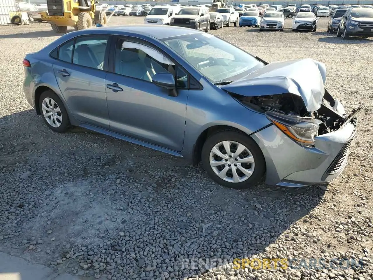 4 Photograph of a damaged car 5YFEPMAE7MP225188 TOYOTA COROLLA 2021