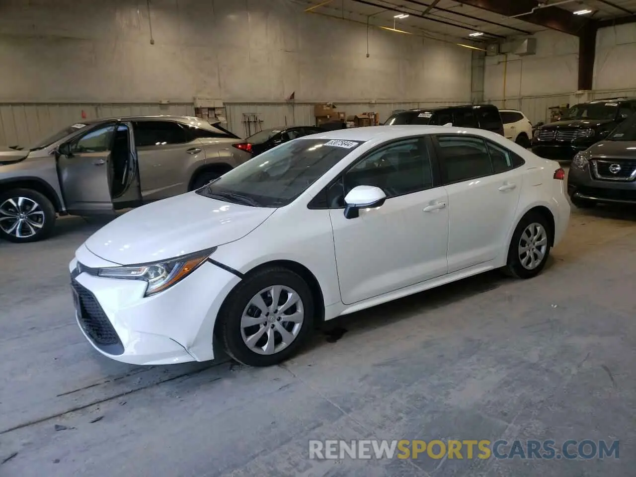 1 Photograph of a damaged car 5YFEPMAE7MP225675 TOYOTA COROLLA 2021