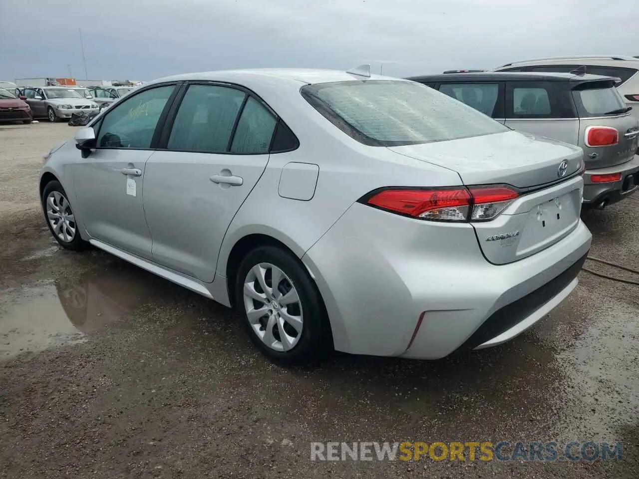 2 Photograph of a damaged car 5YFEPMAE7MP226082 TOYOTA COROLLA 2021
