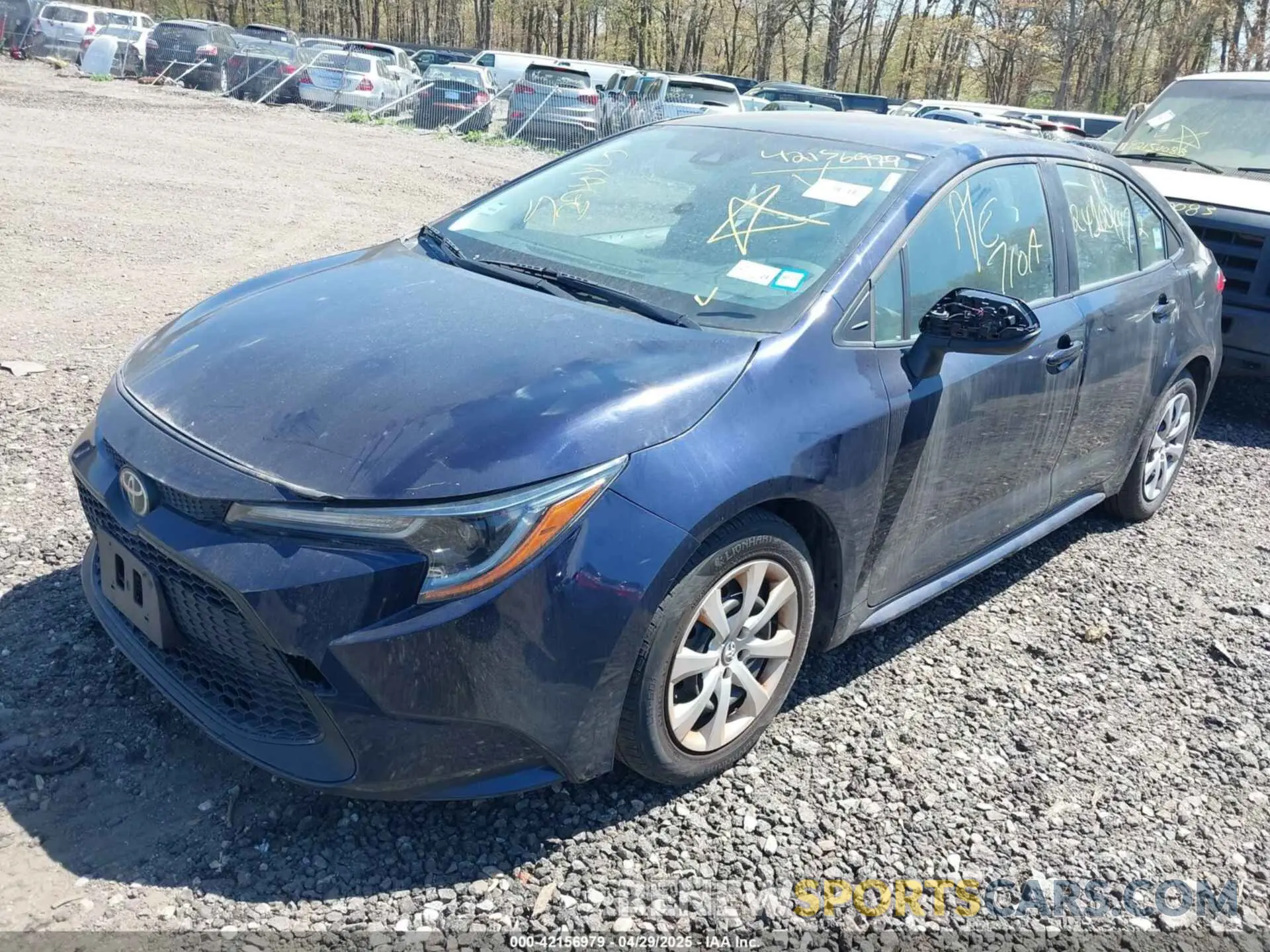 2 Photograph of a damaged car 5YFEPMAE7MP227894 TOYOTA COROLLA 2021