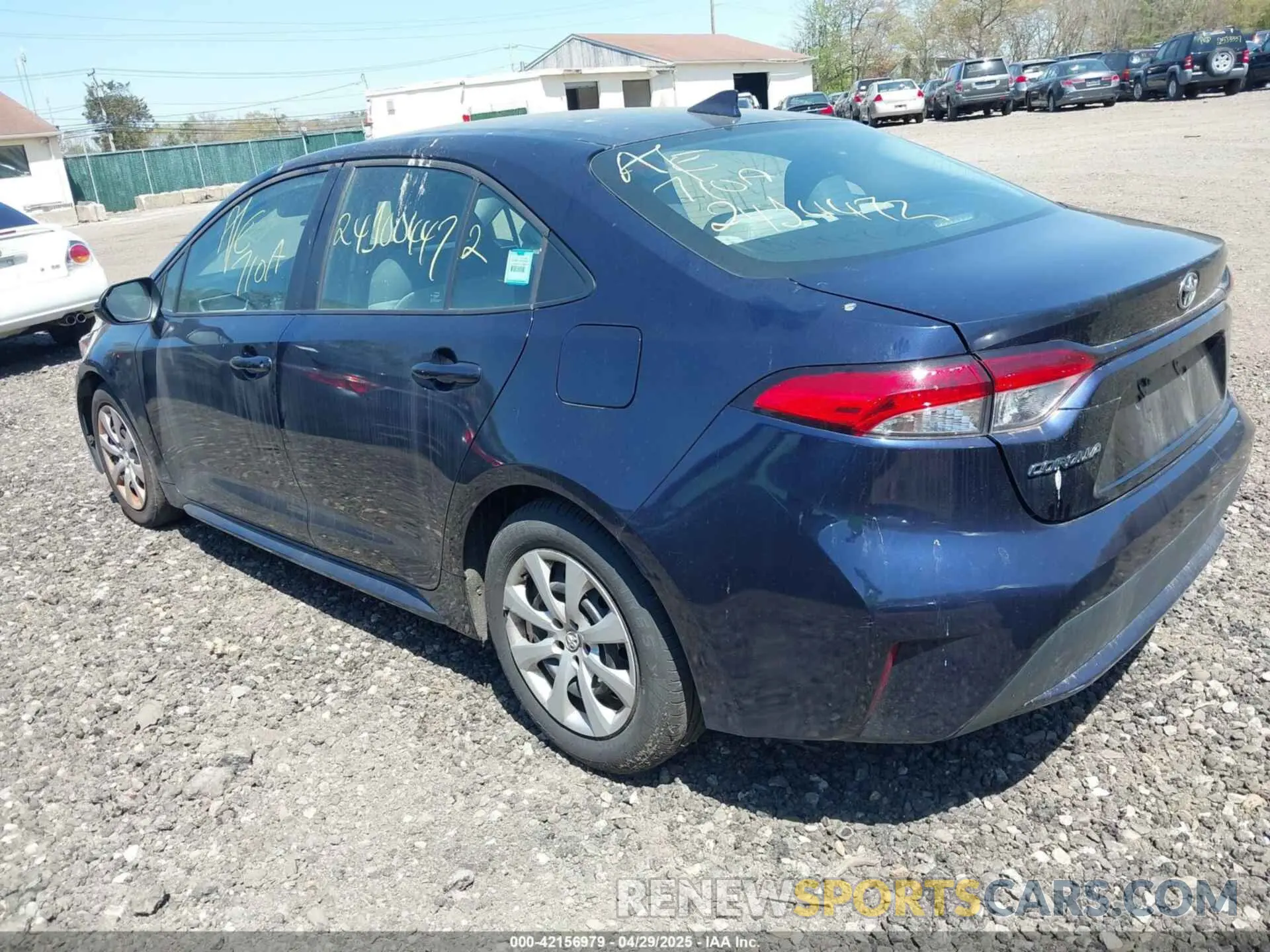 3 Photograph of a damaged car 5YFEPMAE7MP227894 TOYOTA COROLLA 2021