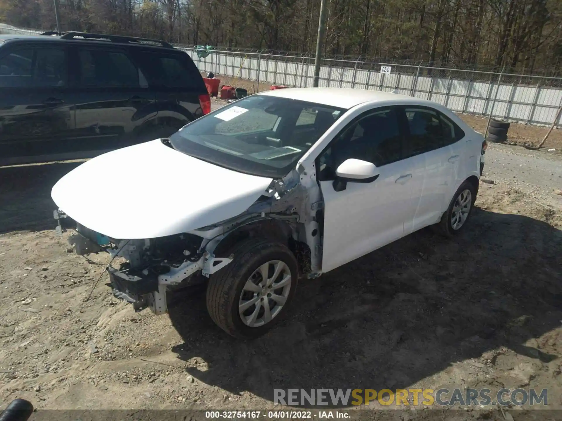 2 Photograph of a damaged car 5YFEPMAE7MP230584 TOYOTA COROLLA 2021