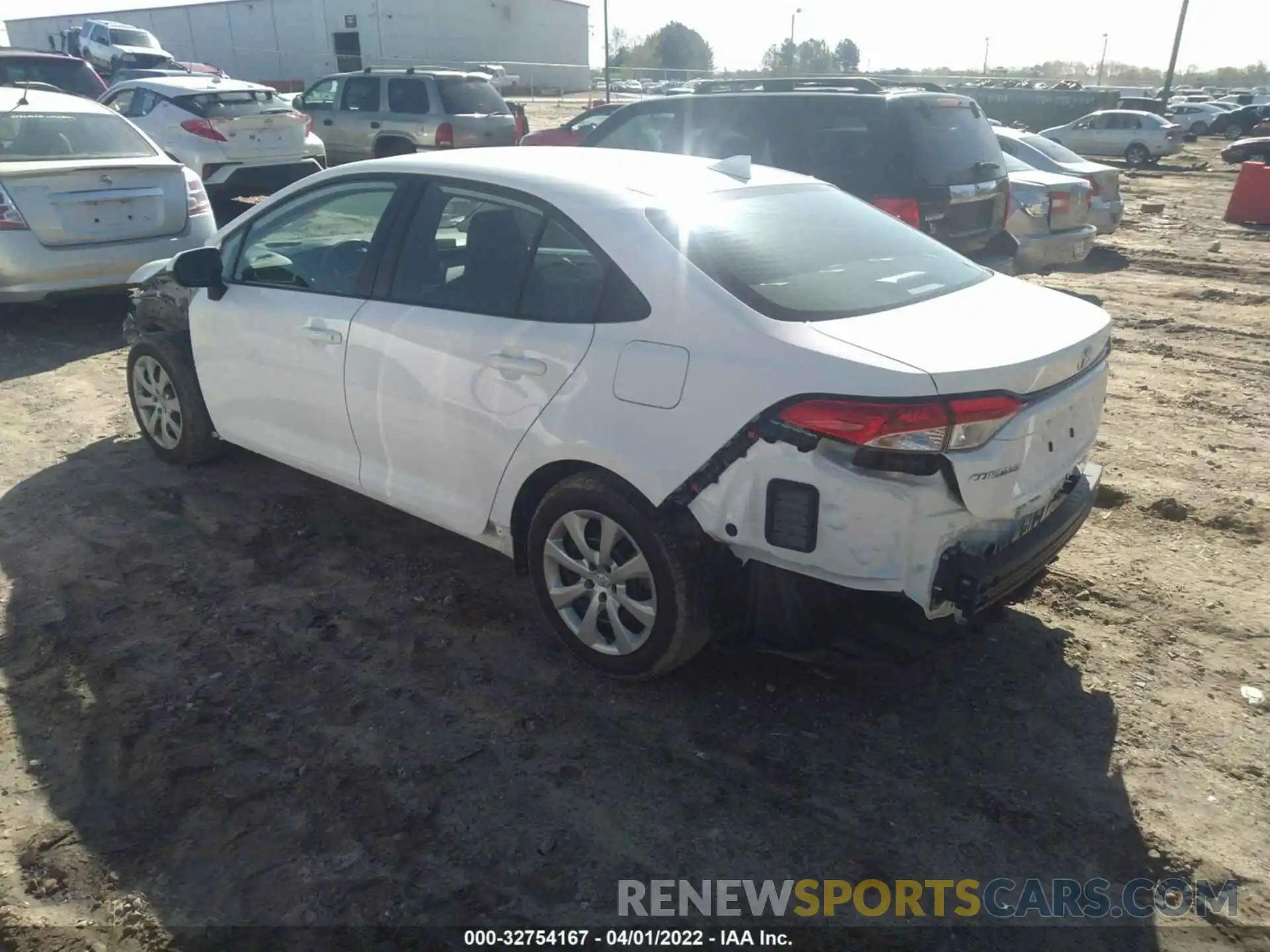 3 Photograph of a damaged car 5YFEPMAE7MP230584 TOYOTA COROLLA 2021