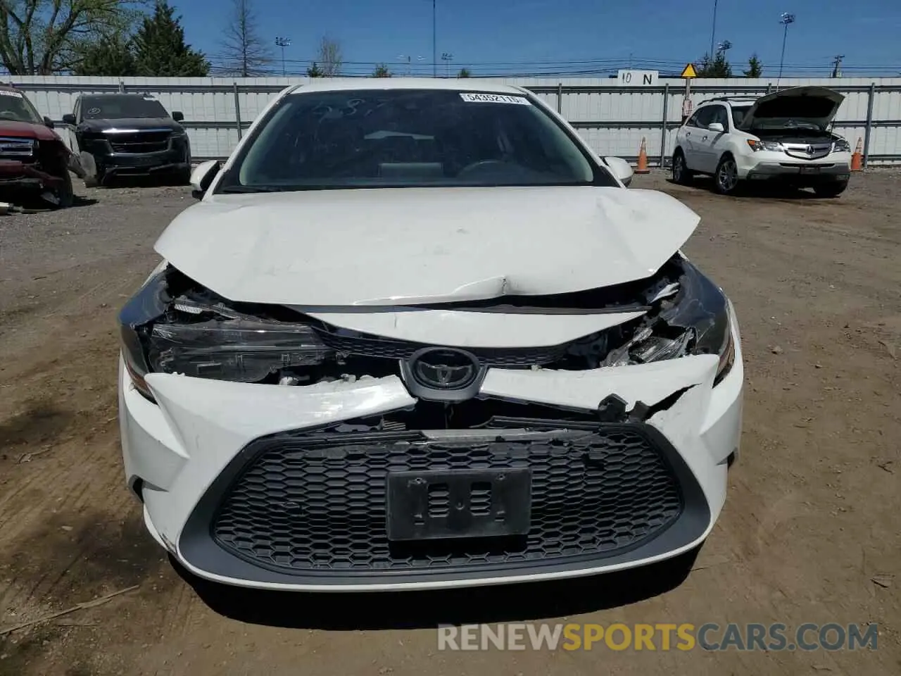 5 Photograph of a damaged car 5YFEPMAE7MP231587 TOYOTA COROLLA 2021