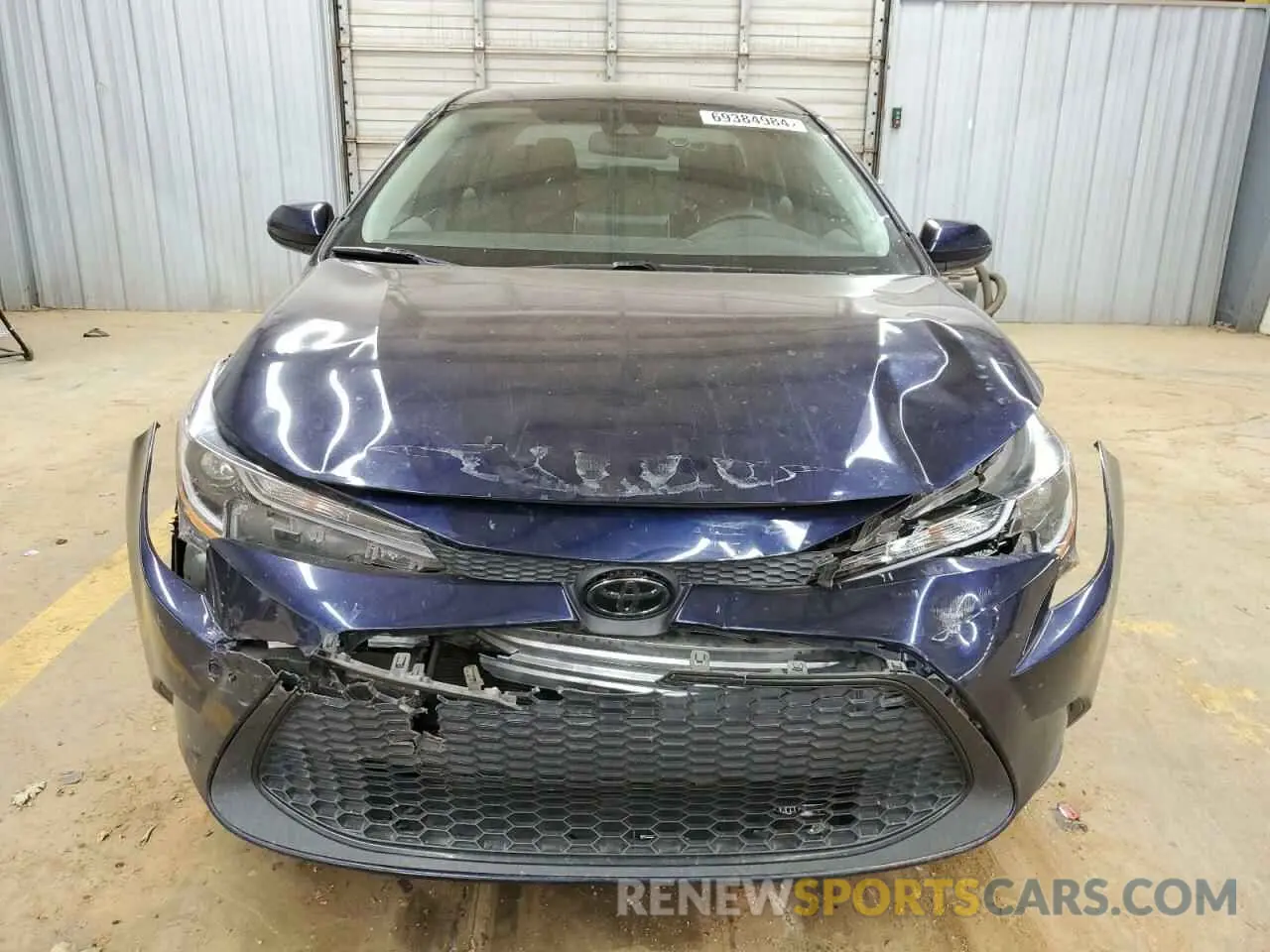 5 Photograph of a damaged car 5YFEPMAE7MP232013 TOYOTA COROLLA 2021