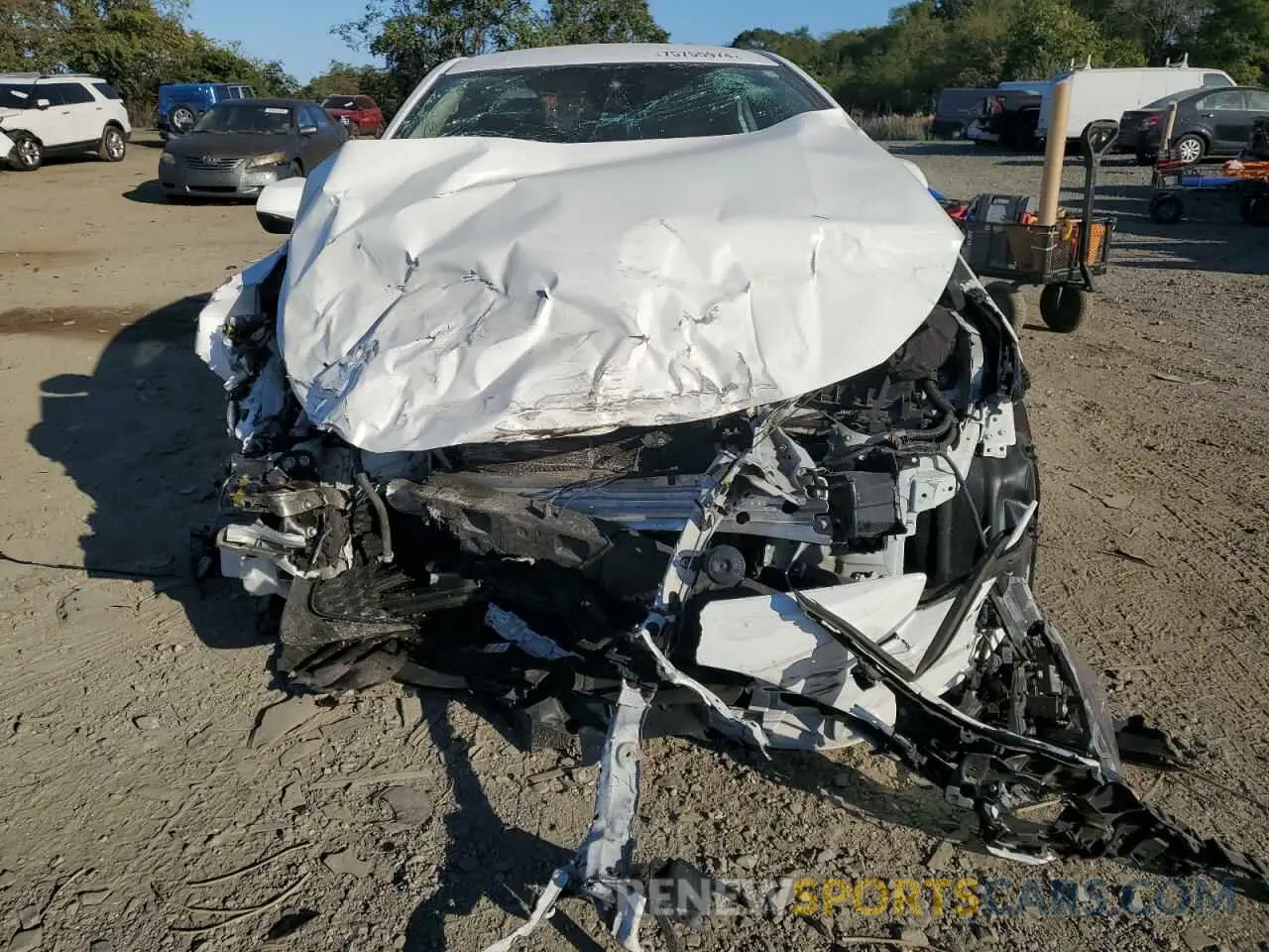 5 Photograph of a damaged car 5YFEPMAE7MP232965 TOYOTA COROLLA 2021