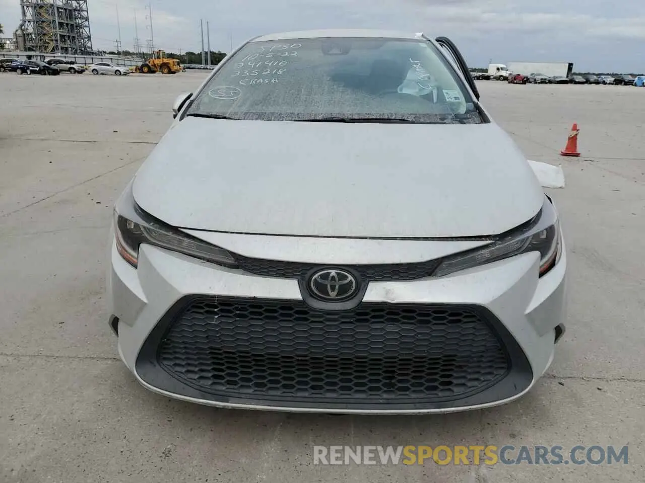 7 Photograph of a damaged car 5YFEPMAE7MP235218 TOYOTA COROLLA 2021