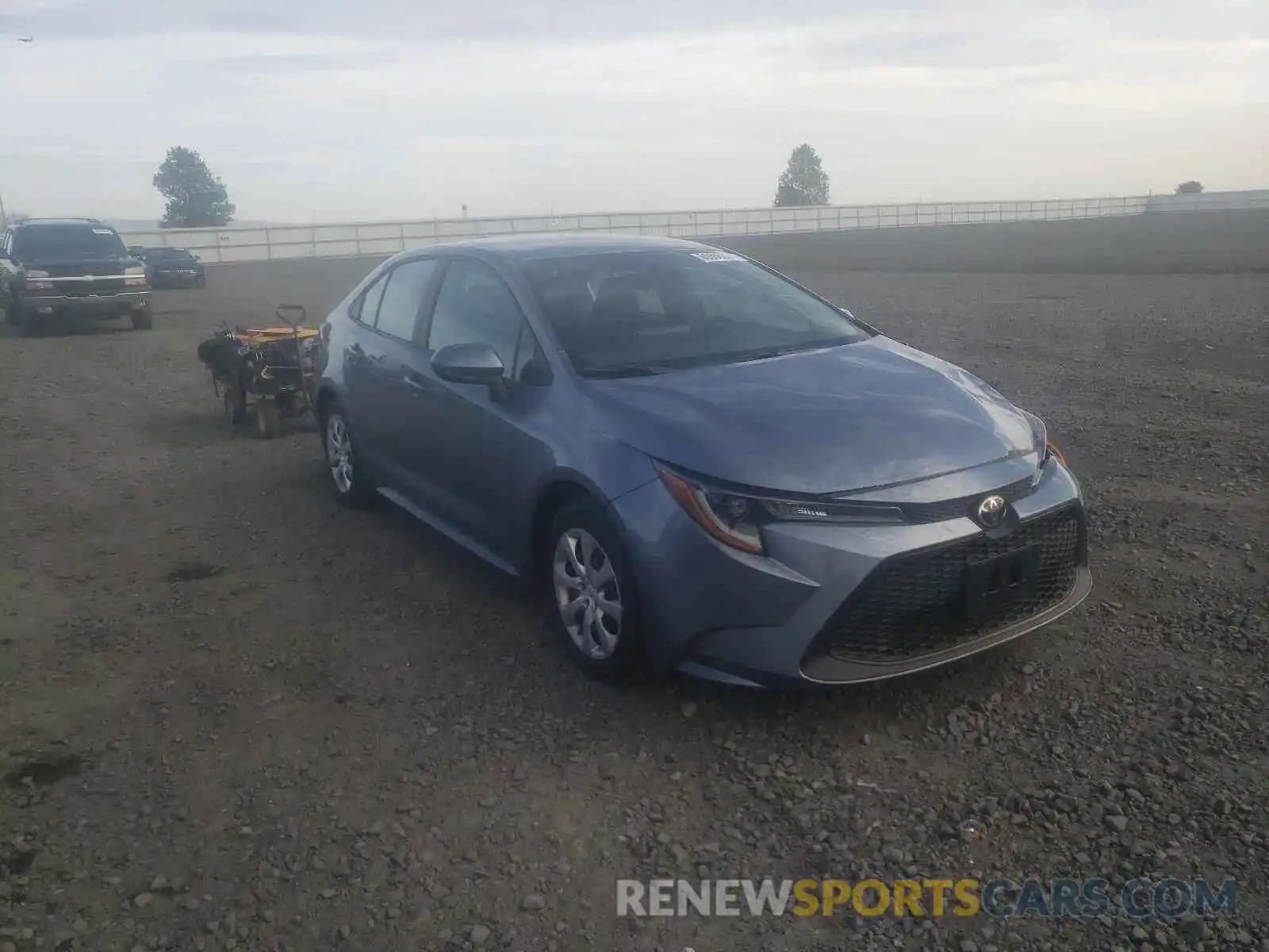 1 Photograph of a damaged car 5YFEPMAE7MP240130 TOYOTA COROLLA 2021