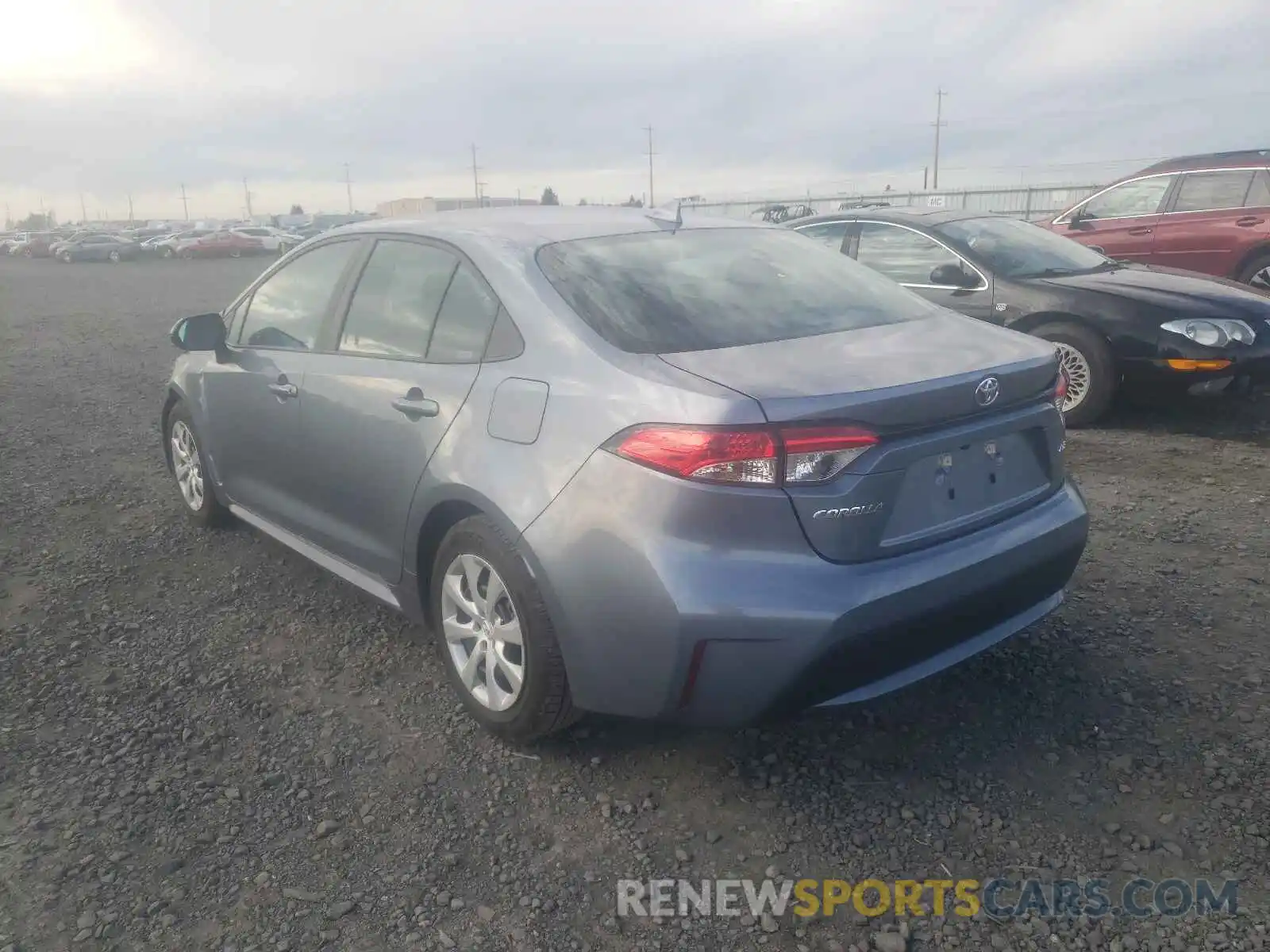 3 Photograph of a damaged car 5YFEPMAE7MP240130 TOYOTA COROLLA 2021