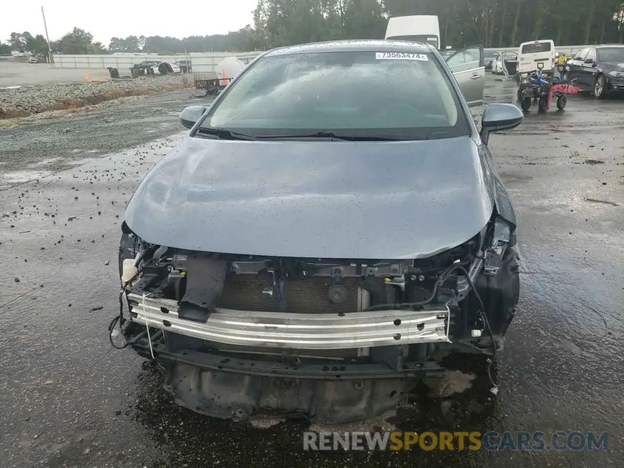 5 Photograph of a damaged car 5YFEPMAE7MP240385 TOYOTA COROLLA 2021