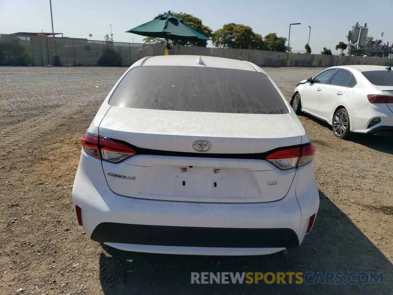 6 Photograph of a damaged car 5YFEPMAE7MP241990 TOYOTA COROLLA 2021