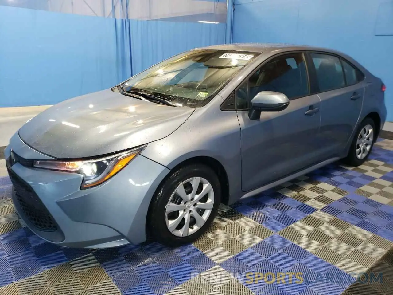 1 Photograph of a damaged car 5YFEPMAE7MP251614 TOYOTA COROLLA 2021