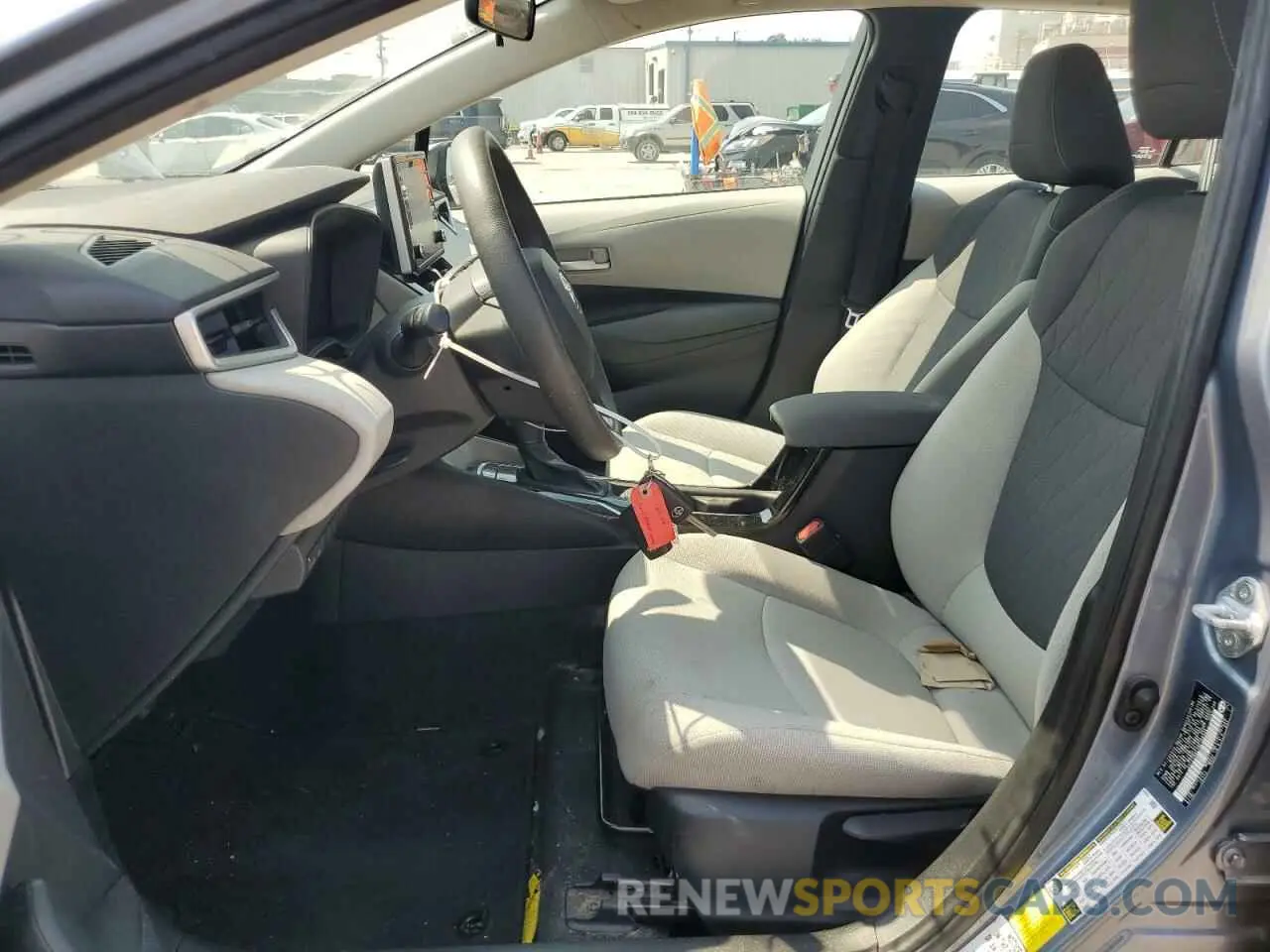 7 Photograph of a damaged car 5YFEPMAE7MP268400 TOYOTA COROLLA 2021