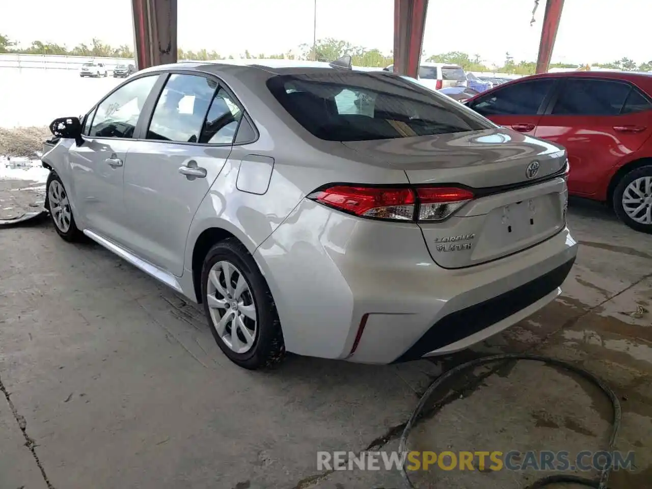 3 Photograph of a damaged car 5YFEPMAE7MP271197 TOYOTA COROLLA 2021