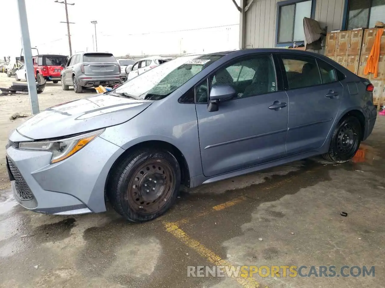 1 Photograph of a damaged car 5YFEPMAE8MP149819 TOYOTA COROLLA 2021