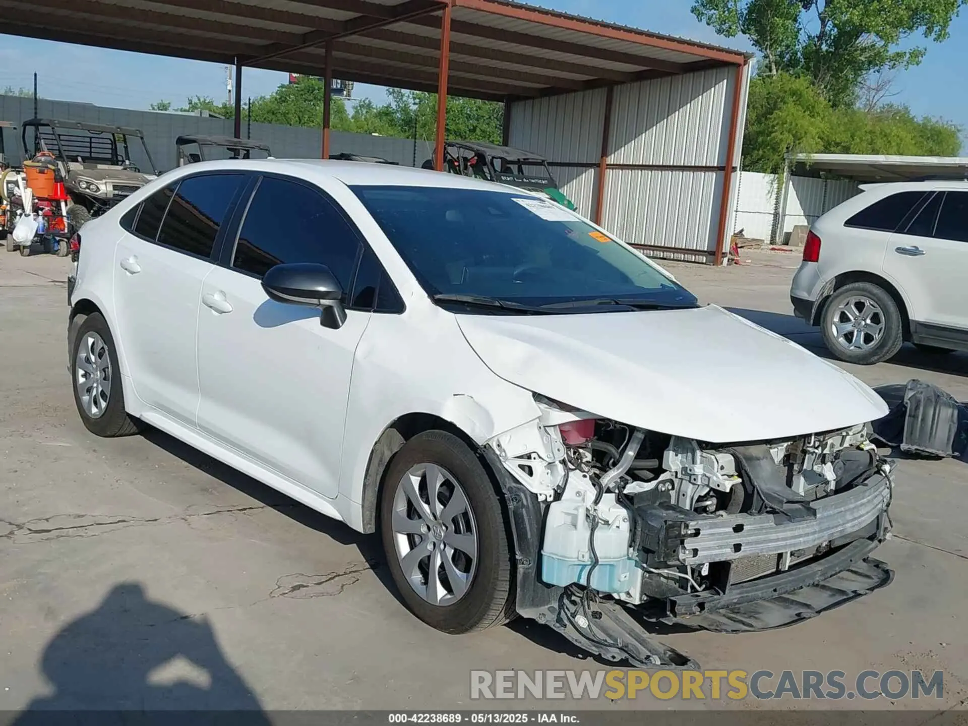 1 Photograph of a damaged car 5YFEPMAE8MP150338 TOYOTA COROLLA 2021