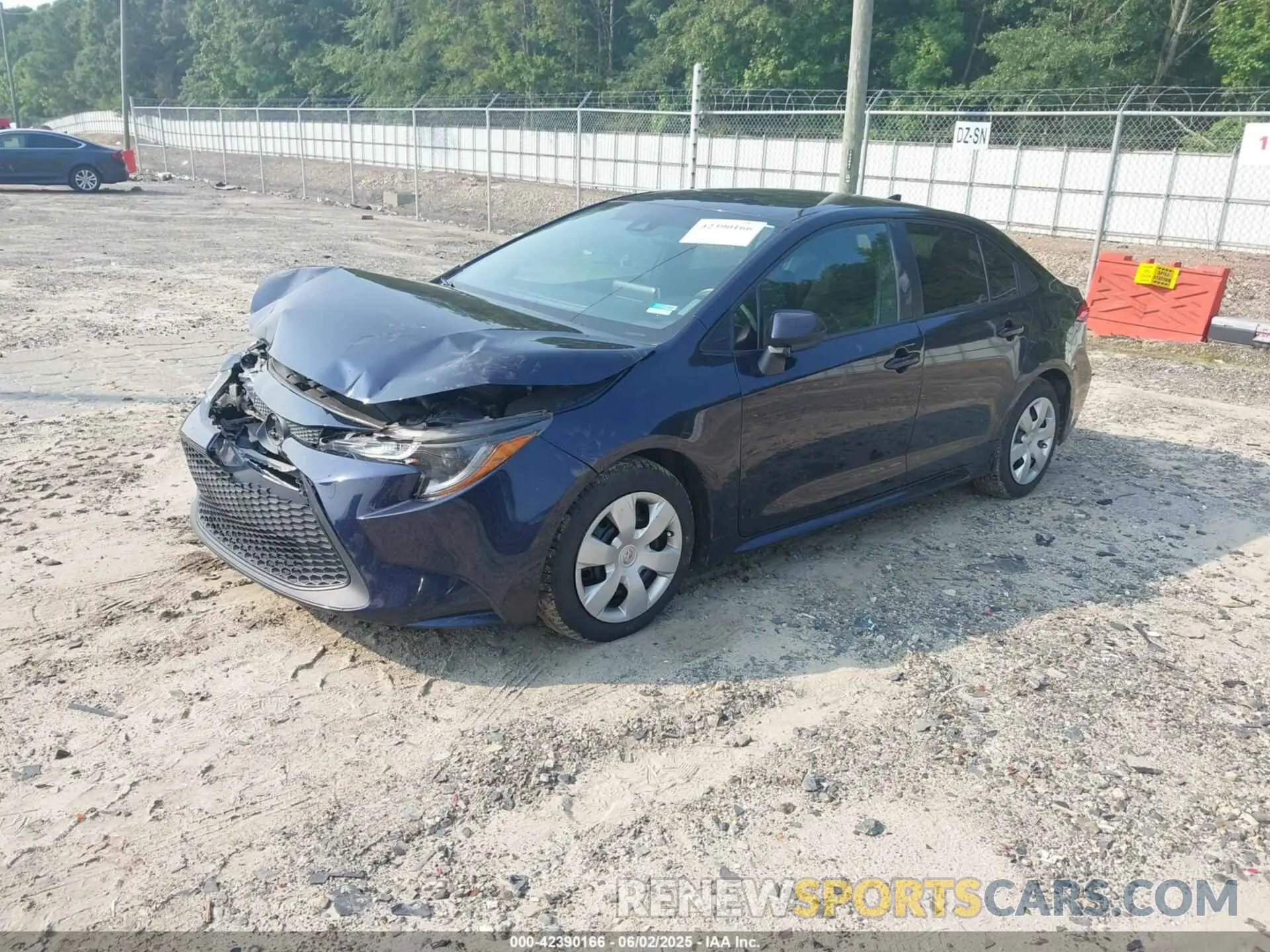 2 Photograph of a damaged car 5YFEPMAE8MP159427 TOYOTA COROLLA 2021