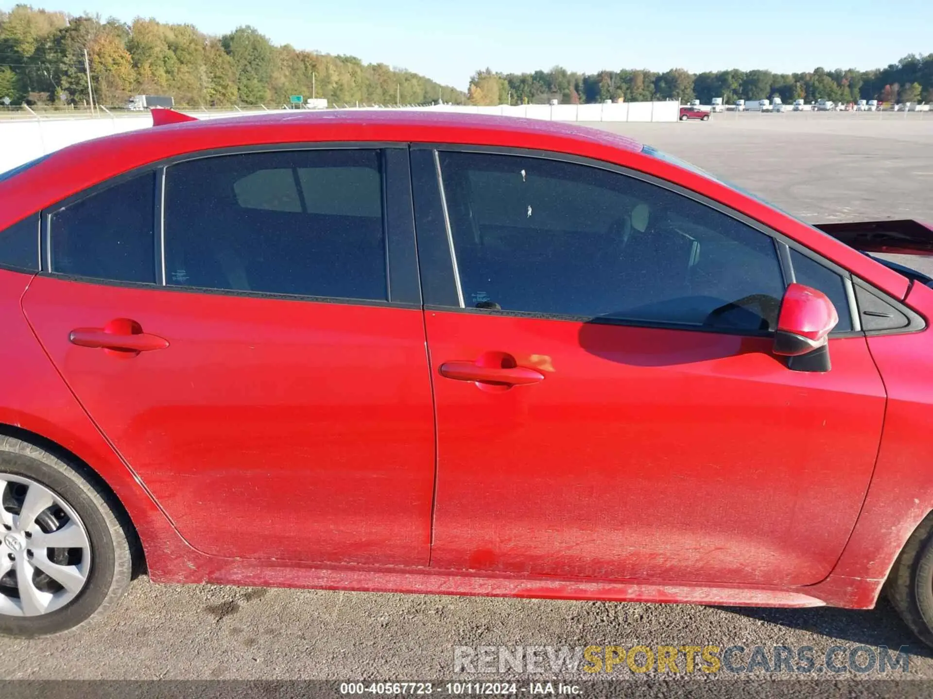 13 Photograph of a damaged car 5YFEPMAE8MP159931 TOYOTA COROLLA 2021