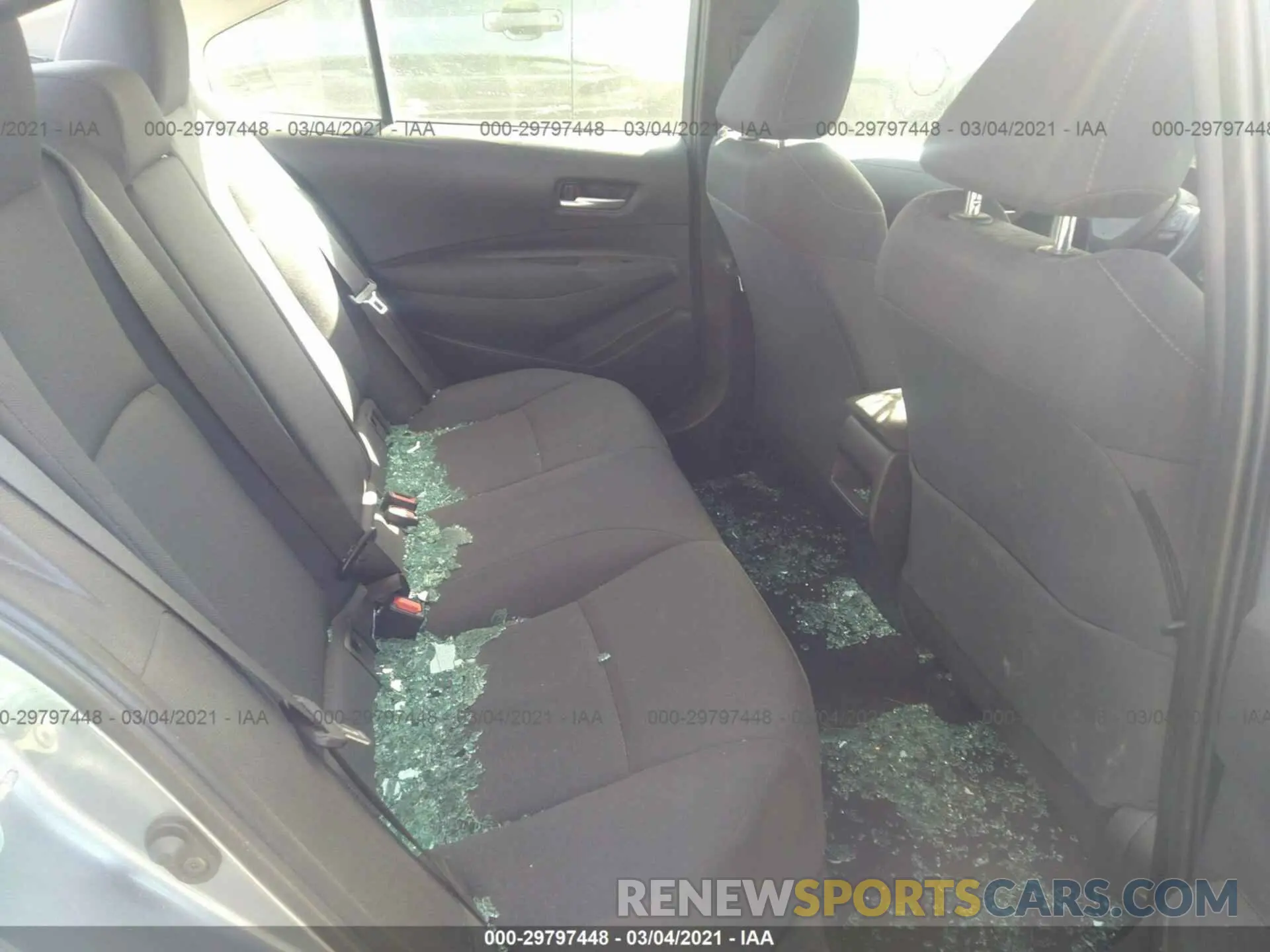 8 Photograph of a damaged car 5YFEPMAE8MP168502 TOYOTA COROLLA 2021