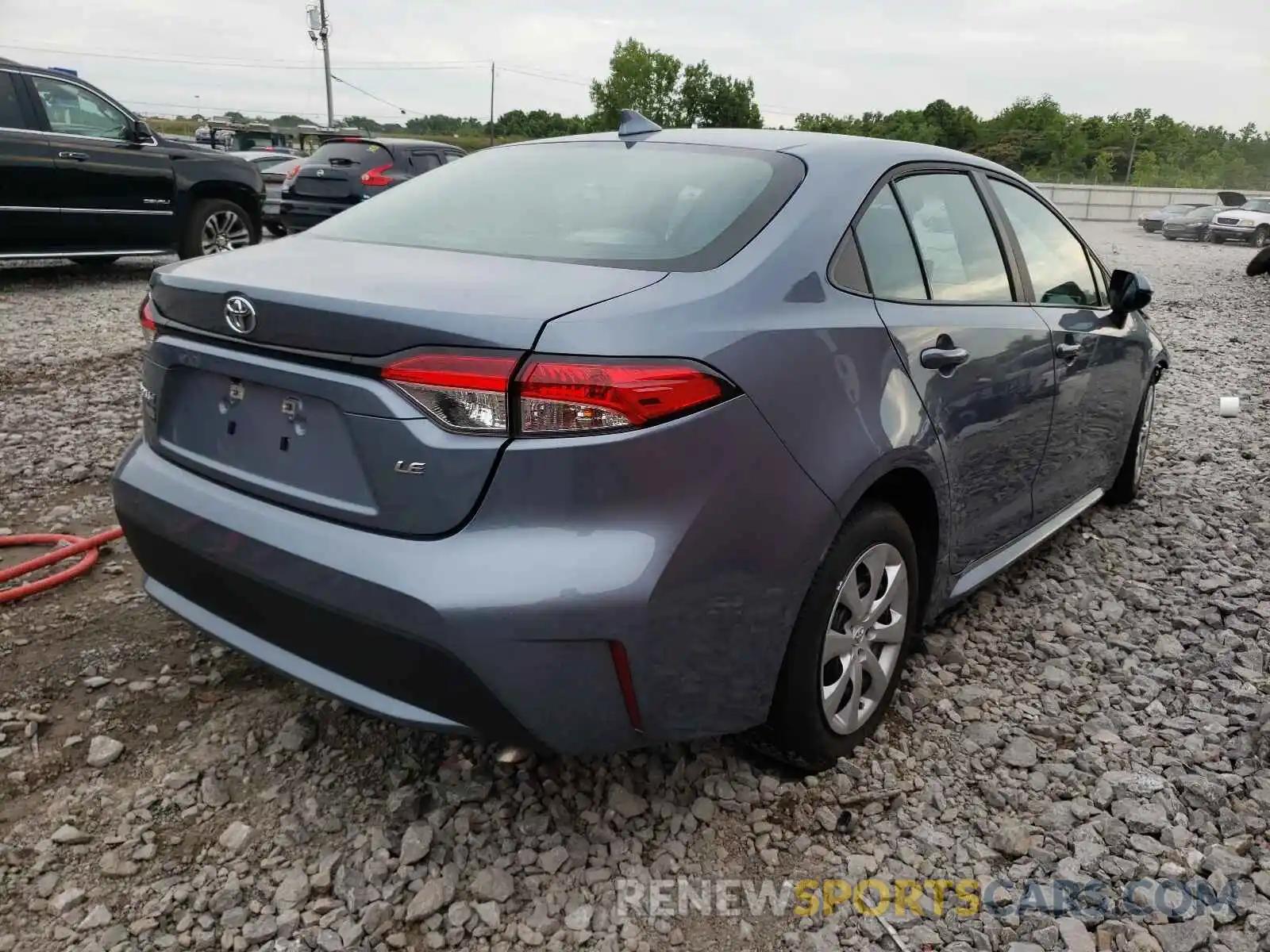 4 Photograph of a damaged car 5YFEPMAE8MP169939 TOYOTA COROLLA 2021