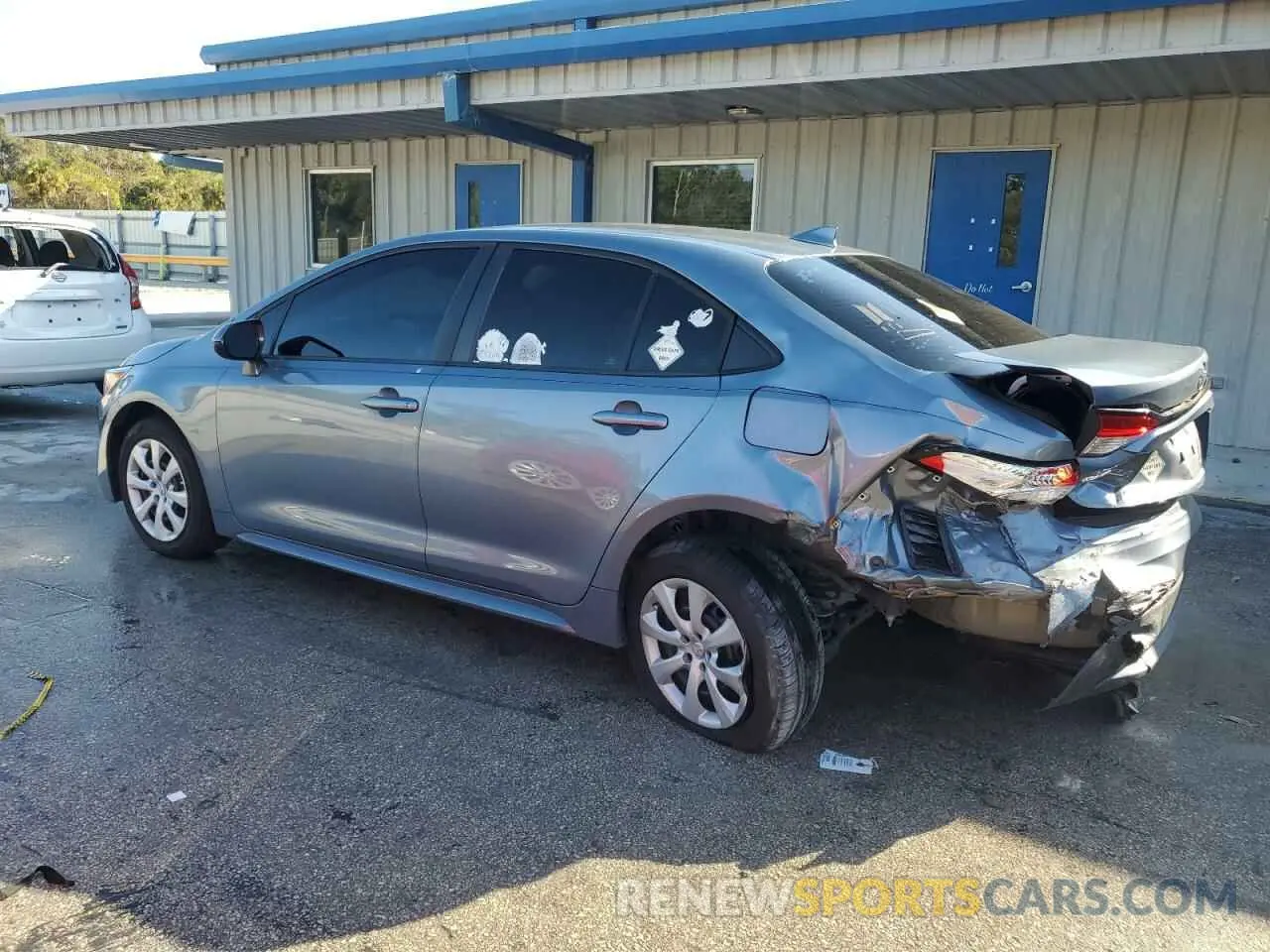 2 Photograph of a damaged car 5YFEPMAE8MP171092 TOYOTA COROLLA 2021