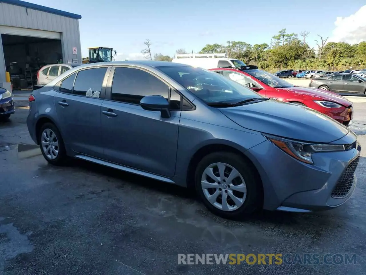 4 Photograph of a damaged car 5YFEPMAE8MP171092 TOYOTA COROLLA 2021
