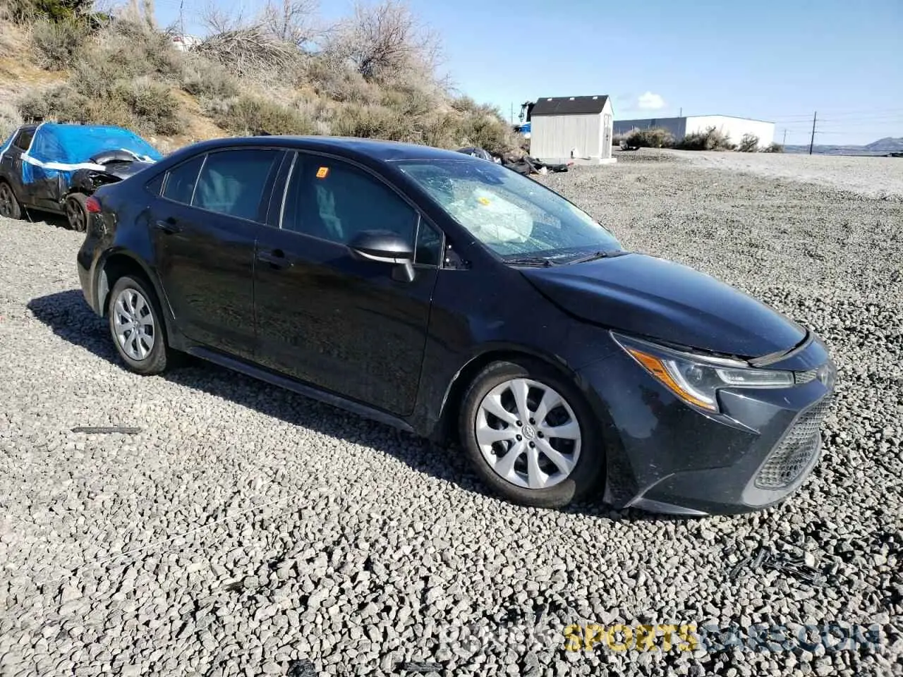 4 Photograph of a damaged car 5YFEPMAE8MP173411 TOYOTA COROLLA 2021