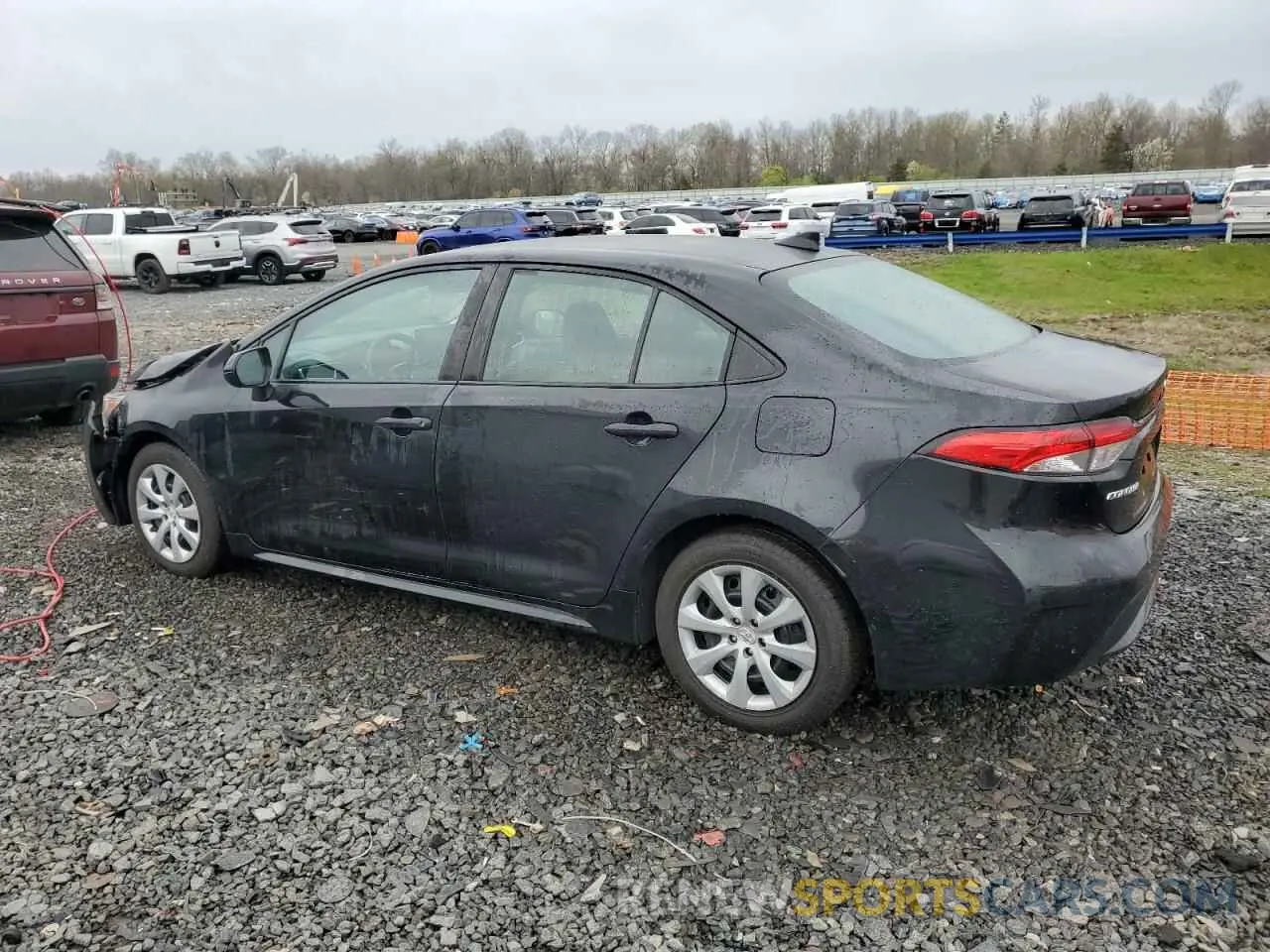 2 Photograph of a damaged car 5YFEPMAE8MP176678 TOYOTA COROLLA 2021