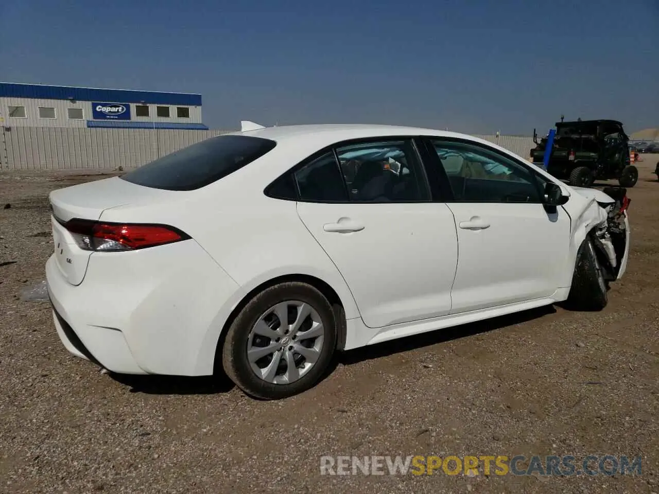 3 Photograph of a damaged car 5YFEPMAE8MP180567 TOYOTA COROLLA 2021