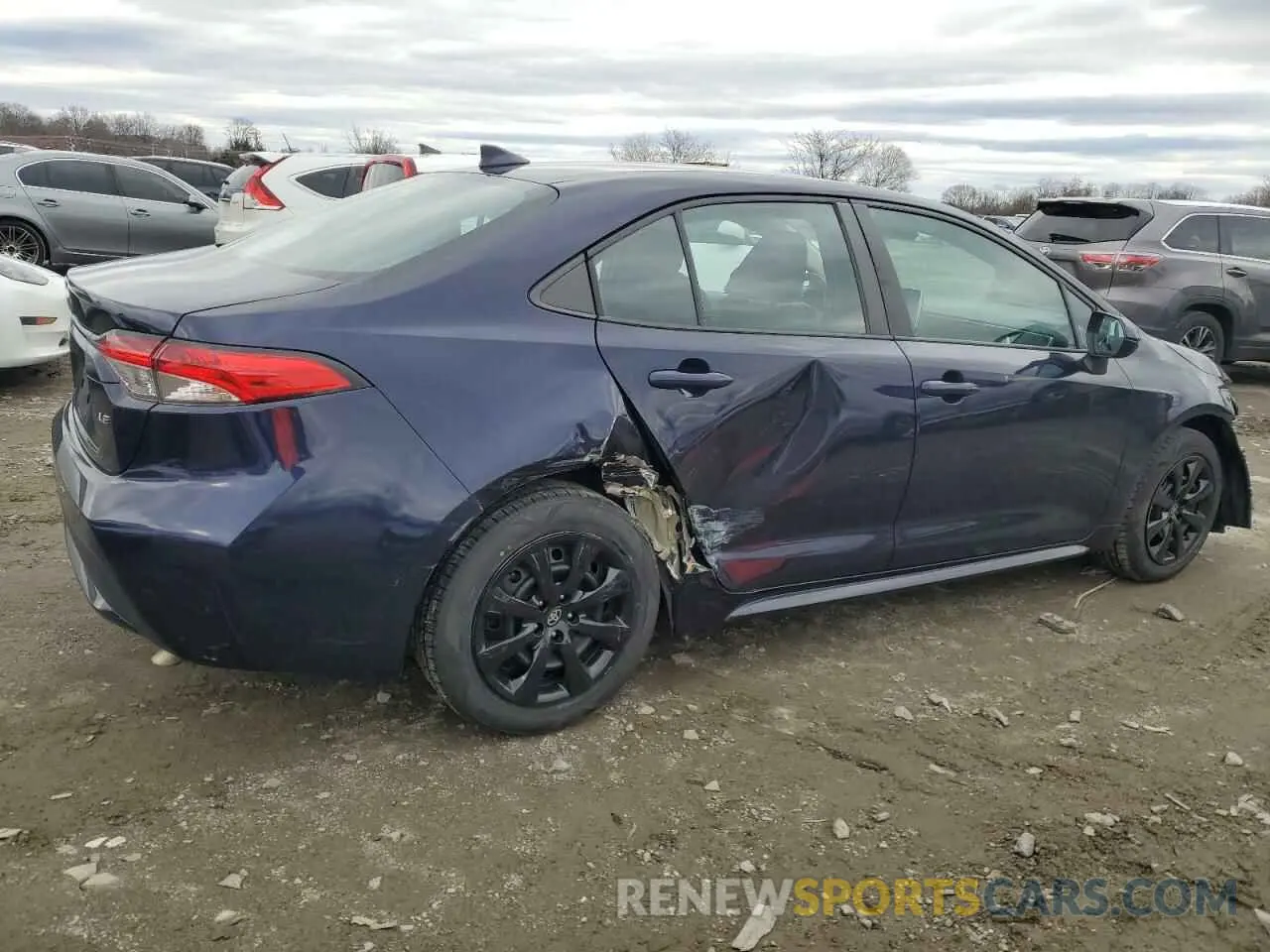 3 Photograph of a damaged car 5YFEPMAE8MP185378 TOYOTA COROLLA 2021