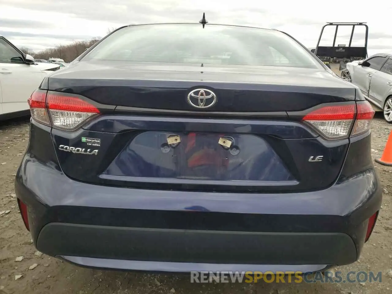 6 Photograph of a damaged car 5YFEPMAE8MP185378 TOYOTA COROLLA 2021