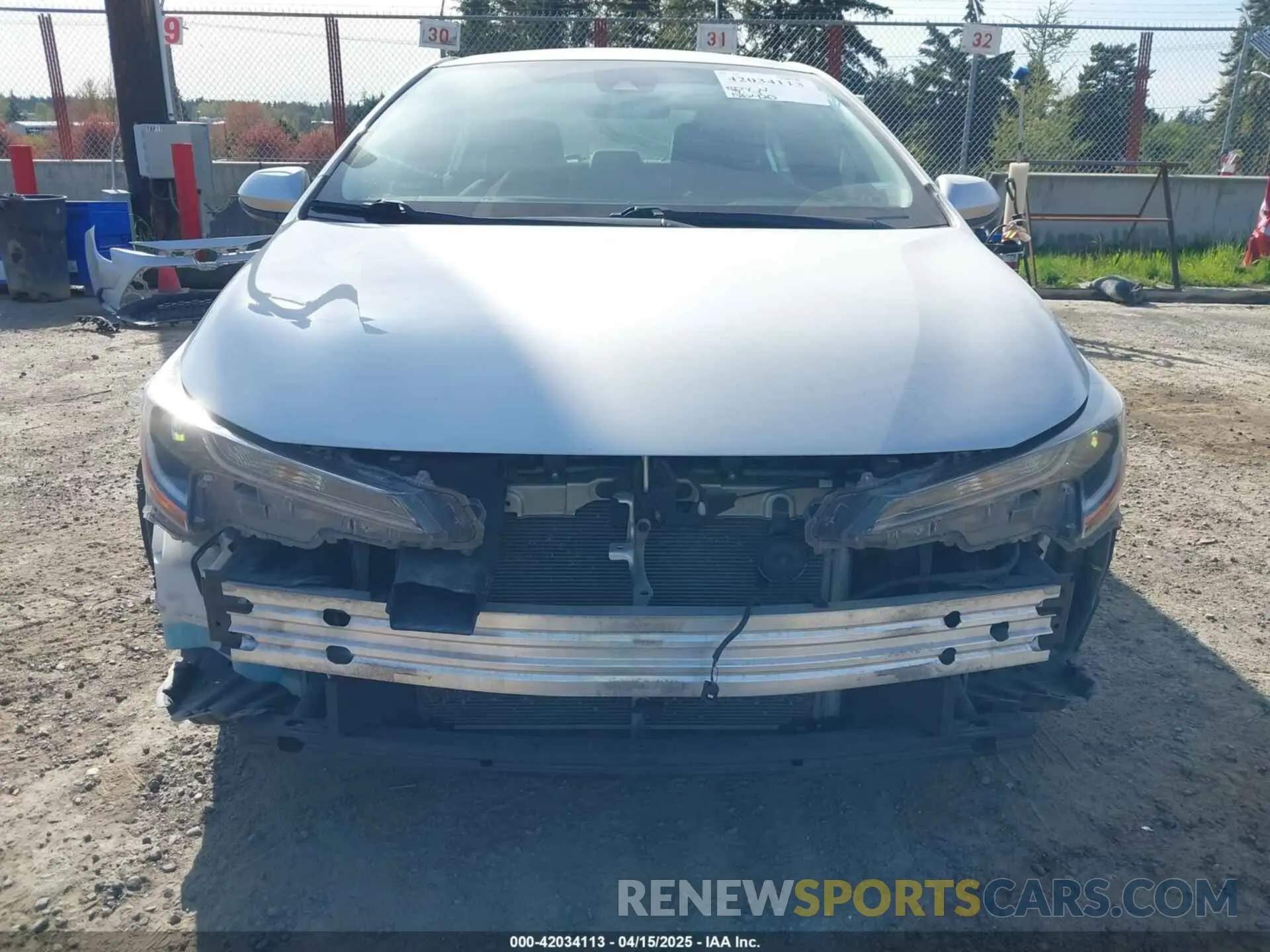 6 Photograph of a damaged car 5YFEPMAE8MP188765 TOYOTA COROLLA 2021