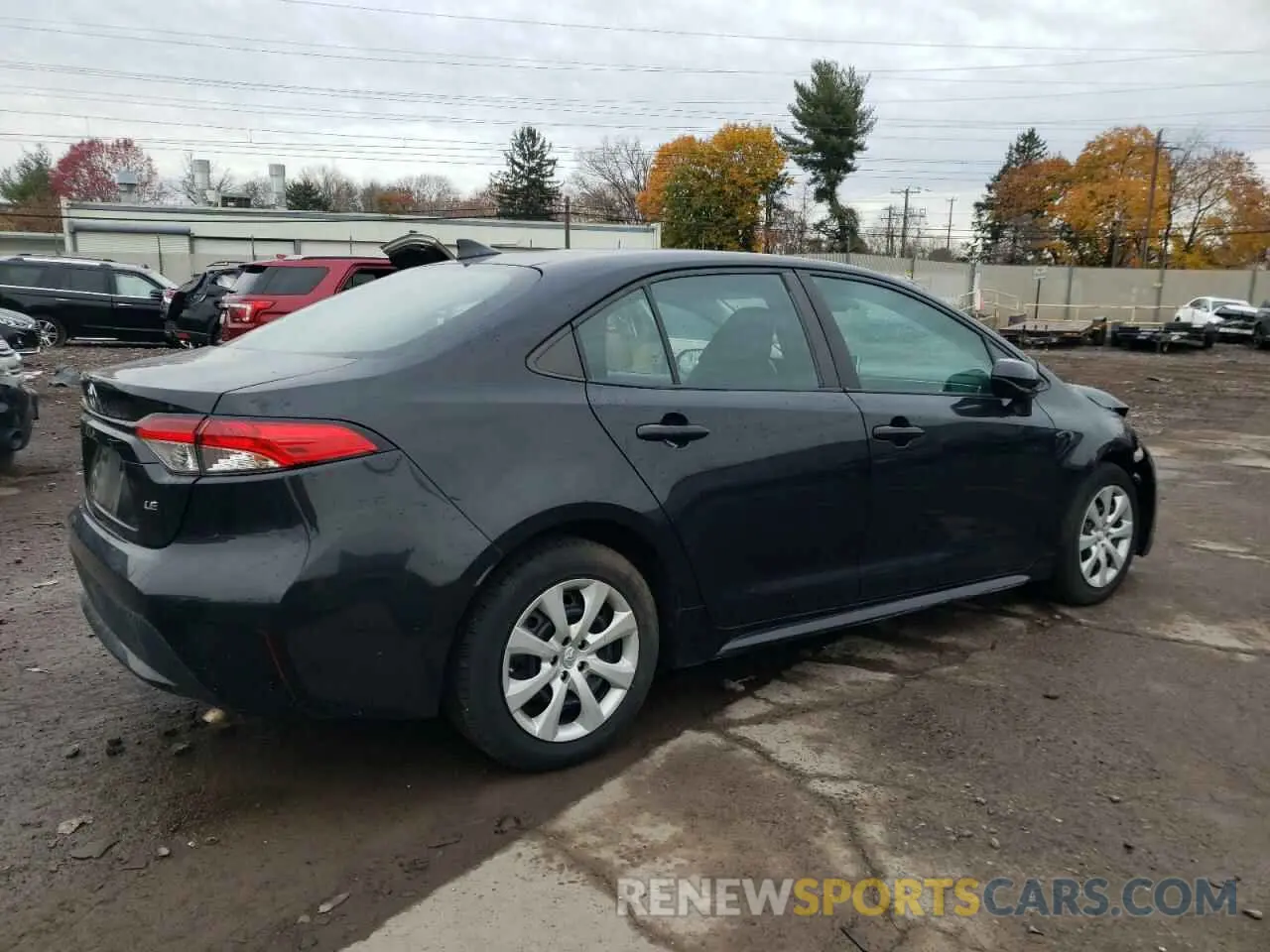 3 Photograph of a damaged car 5YFEPMAE8MP189026 TOYOTA COROLLA 2021