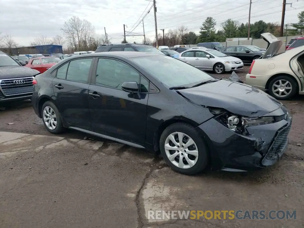 4 Photograph of a damaged car 5YFEPMAE8MP189026 TOYOTA COROLLA 2021