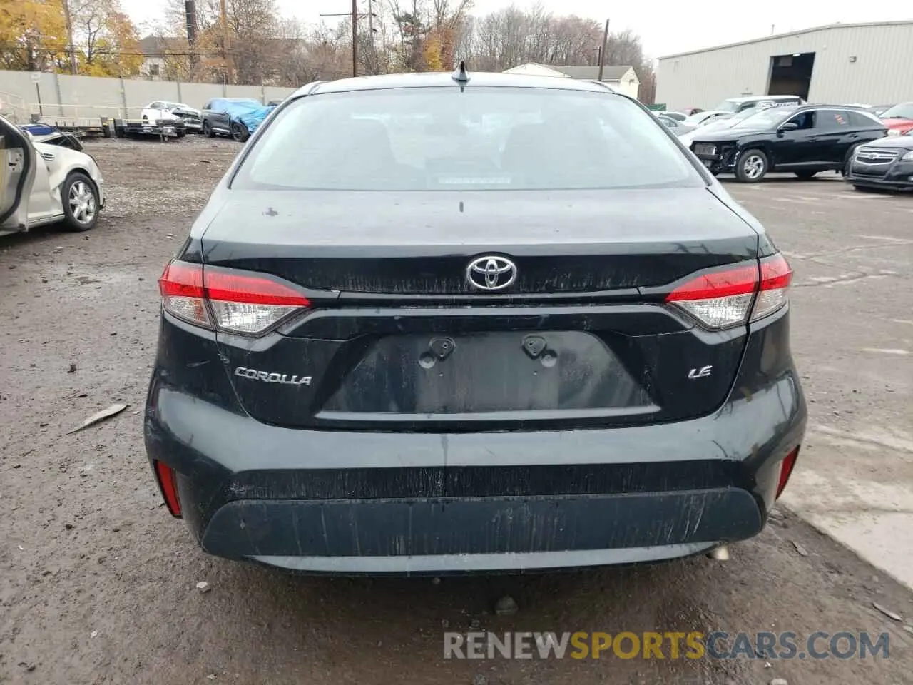 6 Photograph of a damaged car 5YFEPMAE8MP189026 TOYOTA COROLLA 2021