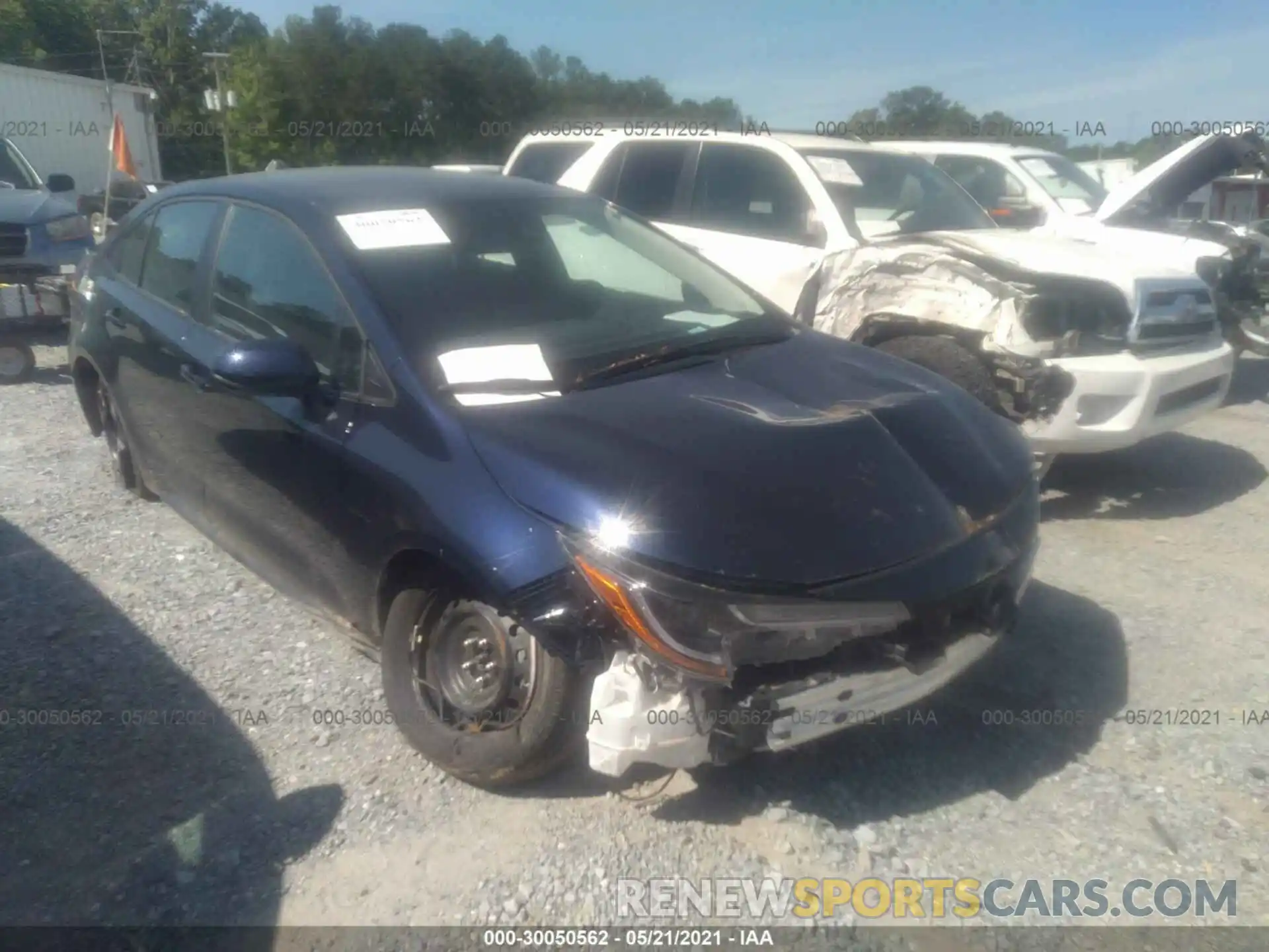 6 Photograph of a damaged car 5YFEPMAE8MP189110 TOYOTA COROLLA 2021