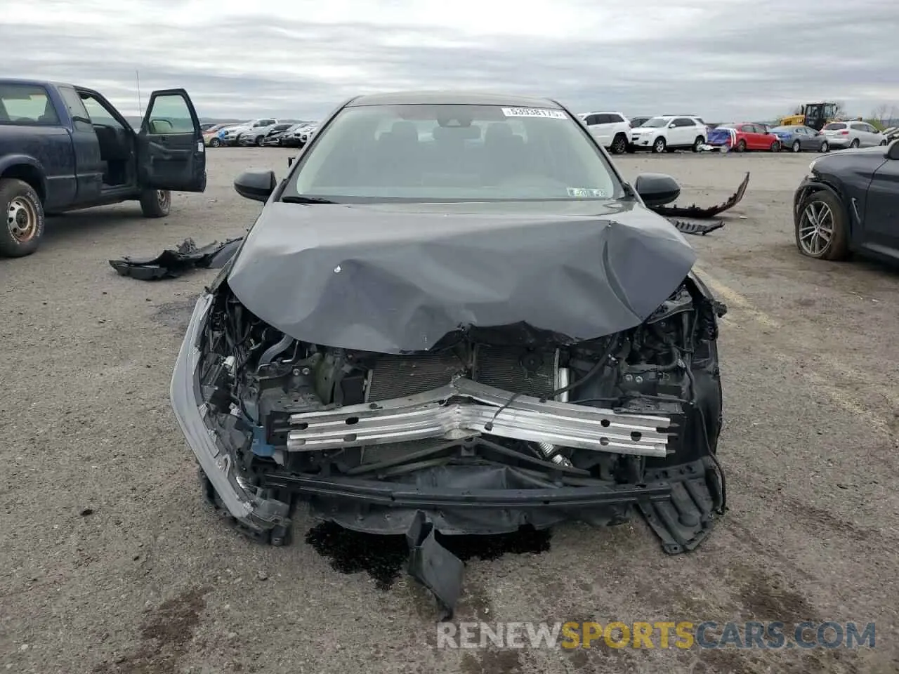 5 Photograph of a damaged car 5YFEPMAE8MP199197 TOYOTA COROLLA 2021