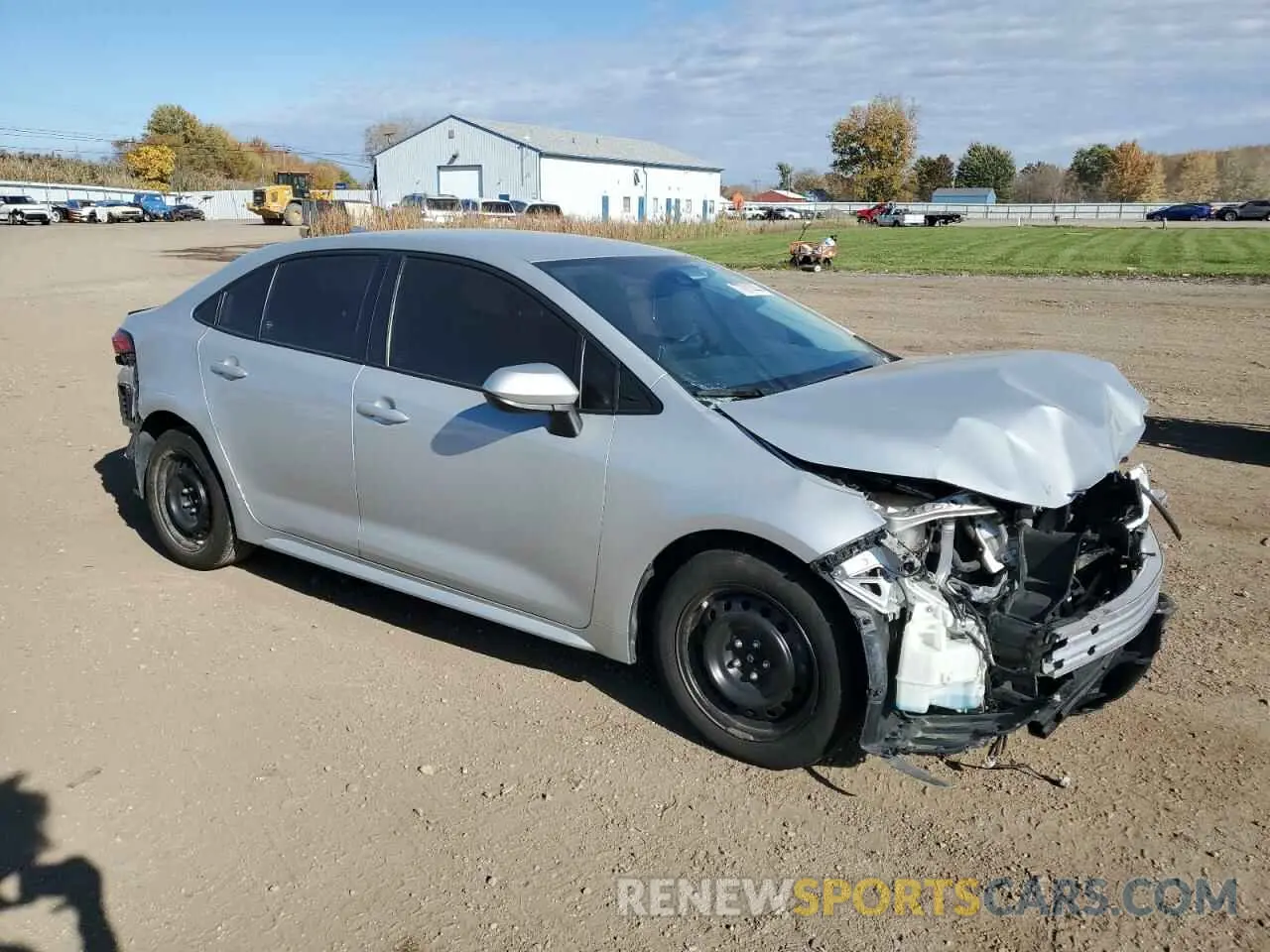 4 Photograph of a damaged car 5YFEPMAE8MP201286 TOYOTA COROLLA 2021