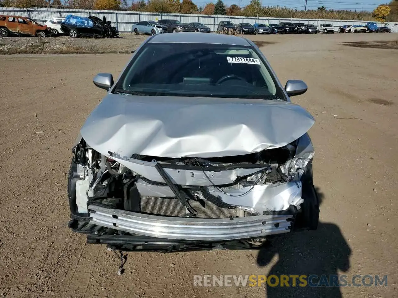 5 Photograph of a damaged car 5YFEPMAE8MP201286 TOYOTA COROLLA 2021