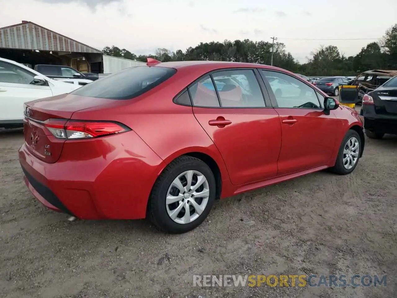 3 Photograph of a damaged car 5YFEPMAE8MP203023 TOYOTA COROLLA 2021